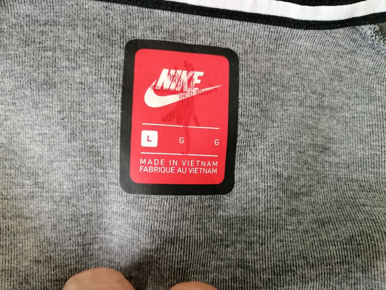 Nike Grey Nike Tech Fleece Hoodie Size L Size US L / EU 52-54 / 3 - 5 Thumbnail
