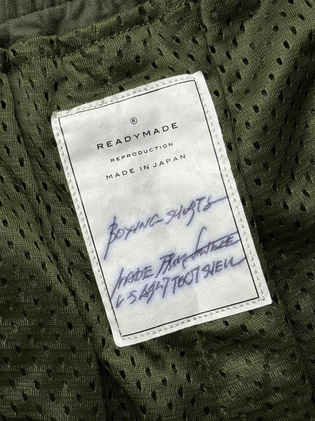 READYMADE Readymade - Embroidered Logo Boxing Short Size US 32 / EU 48 - 8 Thumbnail