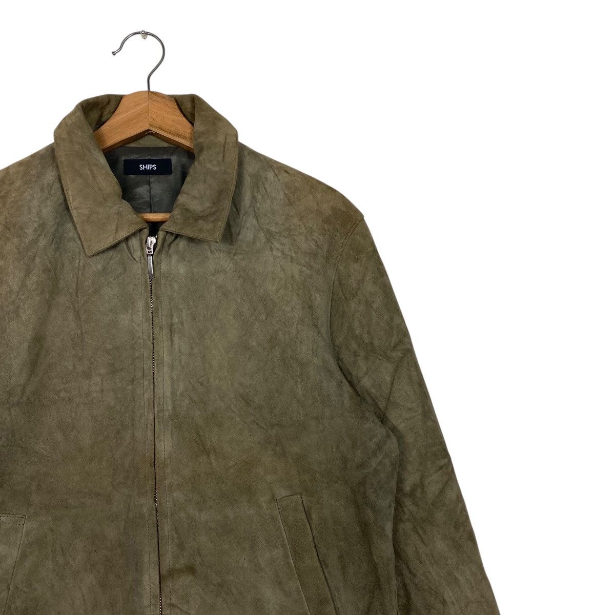 SHIPS SHIPS JAPAN SUEDE LEATHER JACKET Size US M / EU 48-50 / 2 - 5 Thumbnail