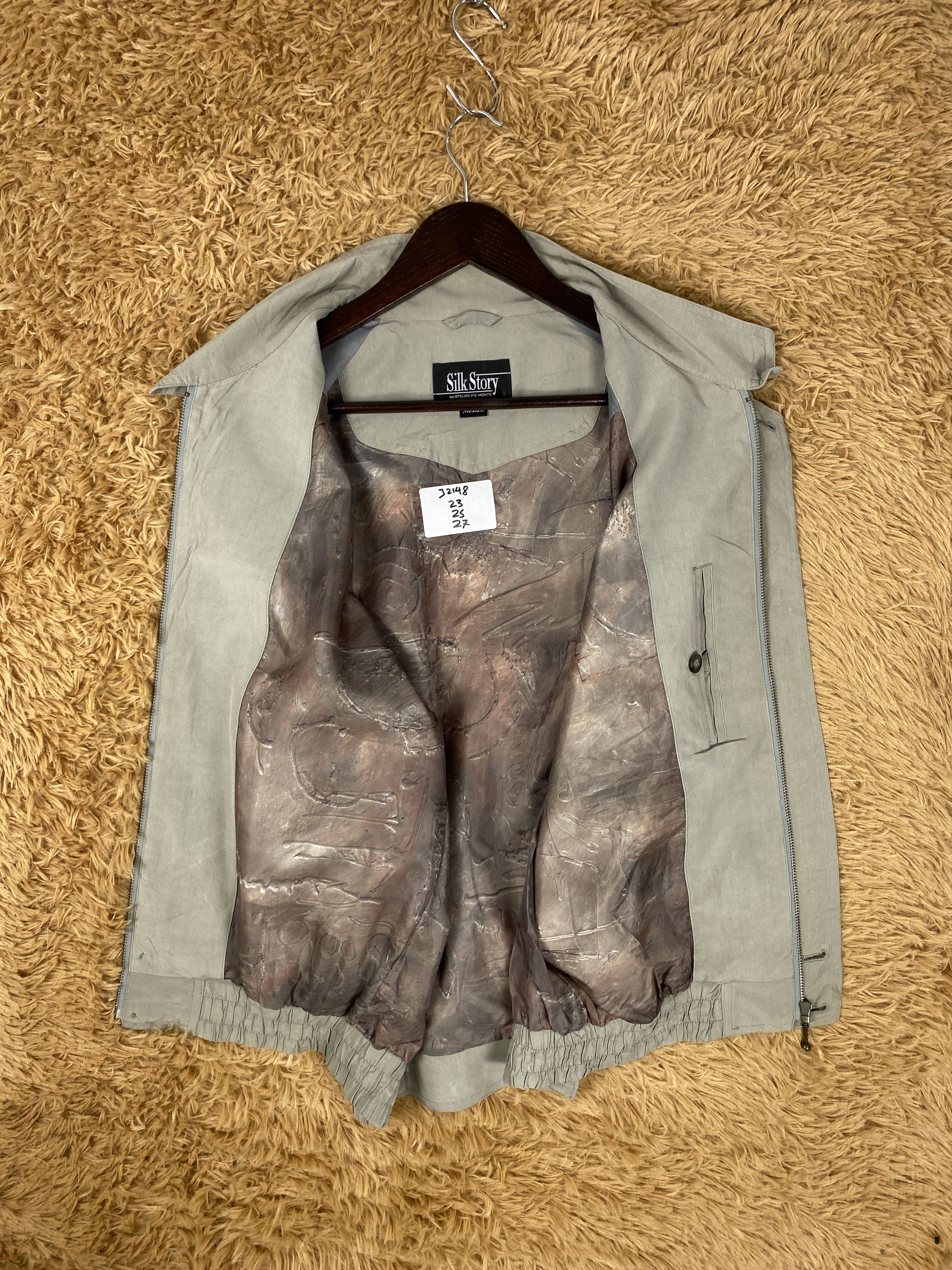 Japanese Brand Vintage Silk Story Jacket 90s Style J2148 Size US S / EU 44-46 / 1 - 7 Thumbnail