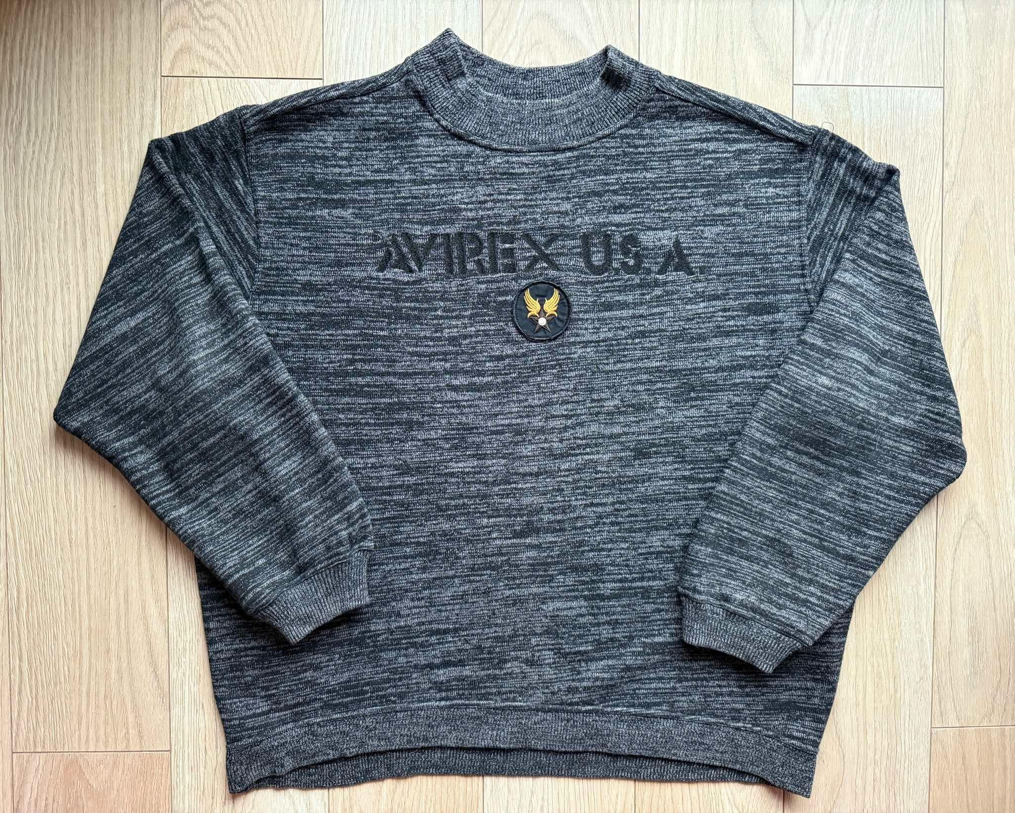 Avirex Vintage AVIREX USA Crewneck Pullover Clean Front Logo Size US L / EU 52-54 / 3 - 1 Thumbnail
