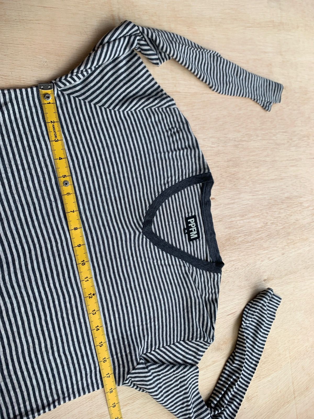Hysteric Glamour Y2k PPFM Stripe Longslevee Size US M / EU 48-50 / 2 - 6 Thumbnail
