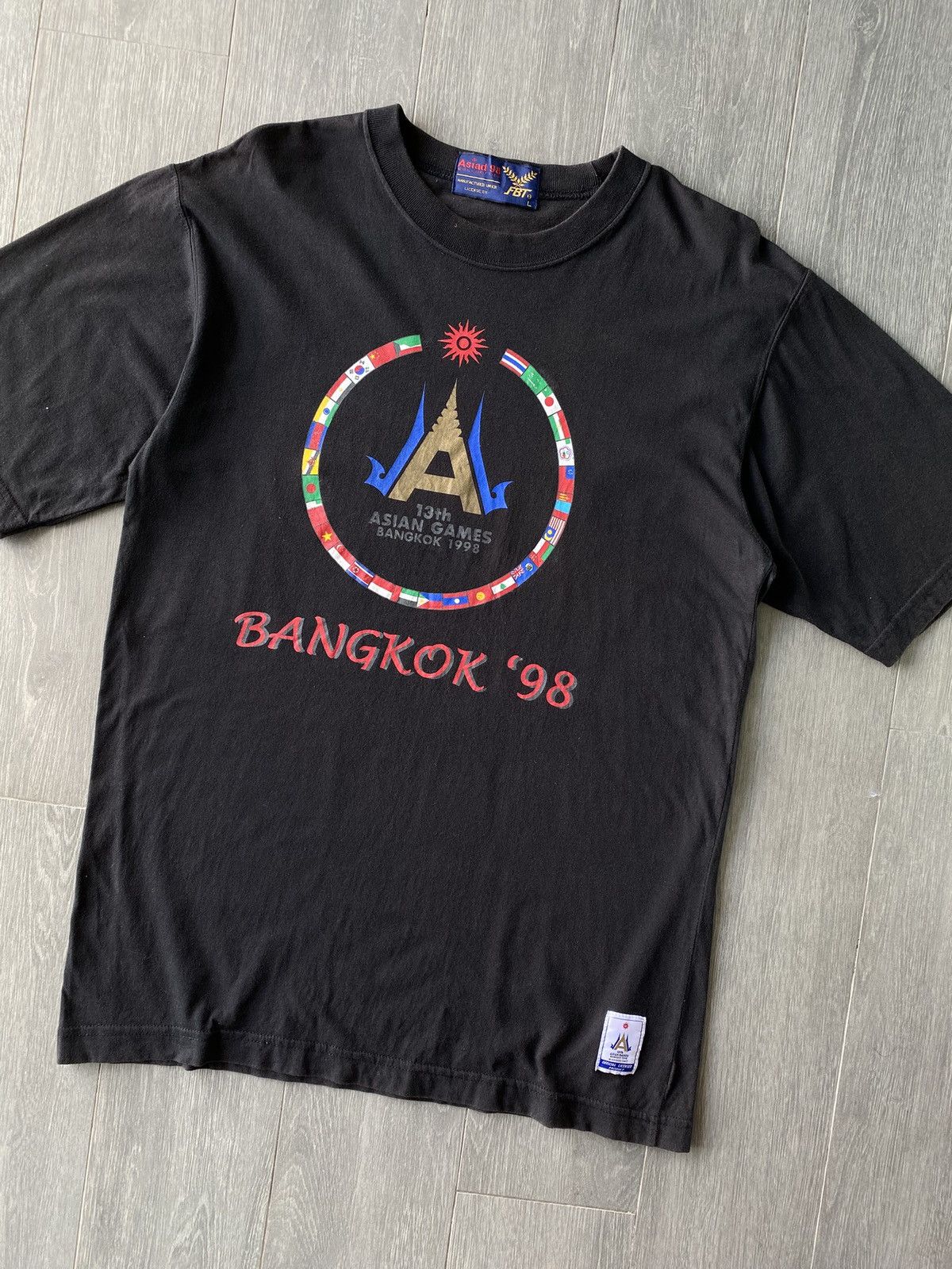 USA Olympics × Vintage Vintage Bangkok Asian Games 1998 Promo Shirt Size US L / EU 52-54 / 3 - 2 Thumbnail