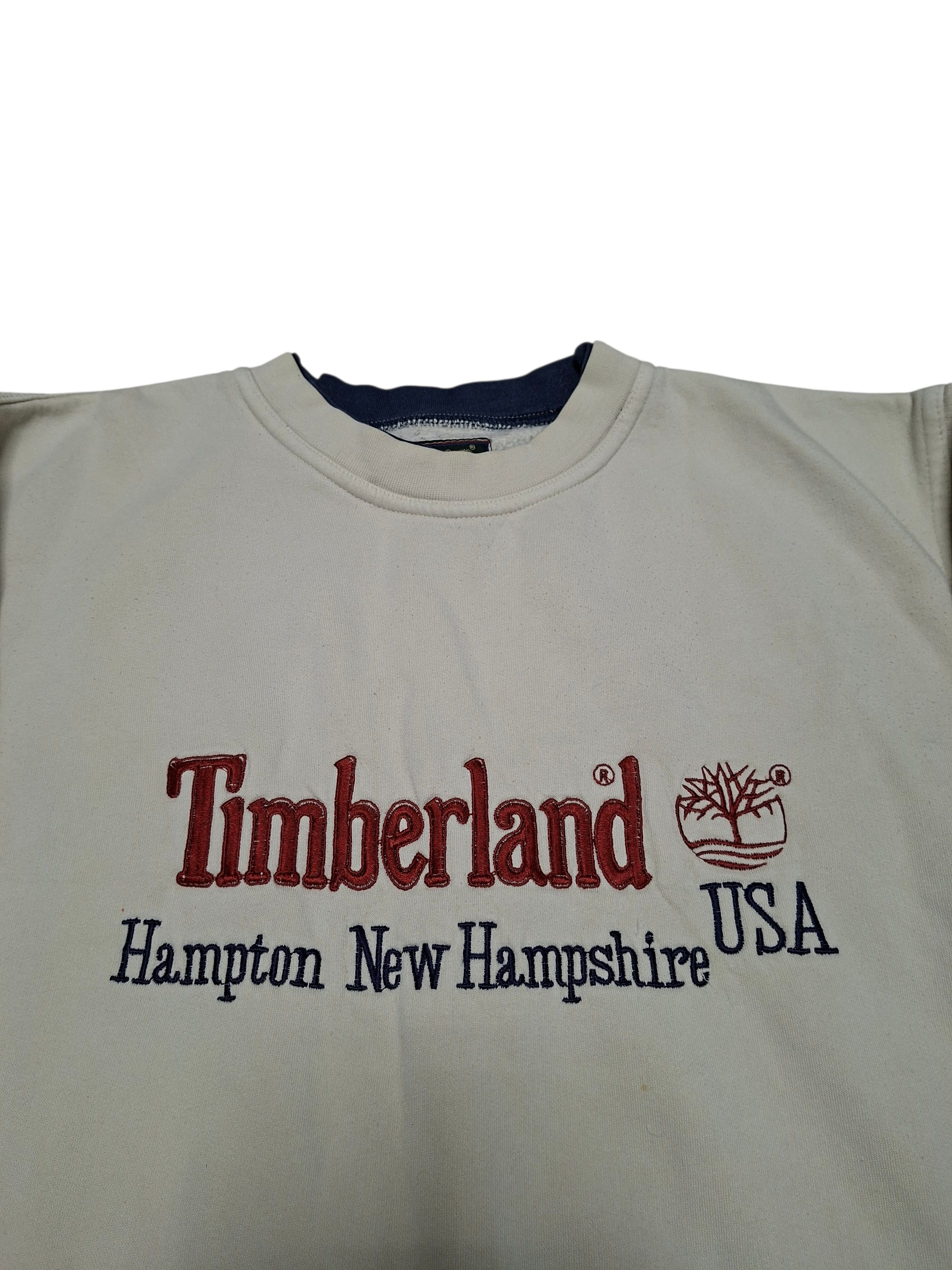 Timberland VINTAGE MADE IN USA BIGLOGO EMBROIDERED SWEATSHIRT Size US S / EU 44-46 / 1 - 2 Thumbnail