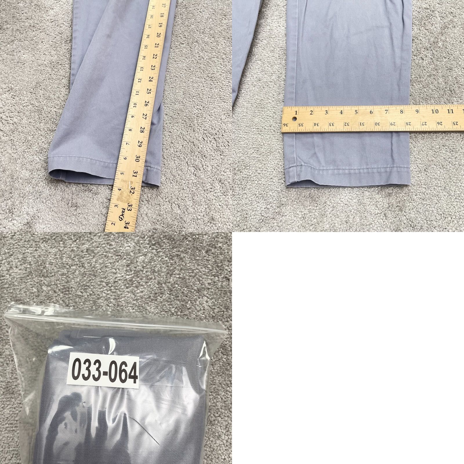 Dockers DOCKERS Pants Khaki Blue Classic Straight Leg Men 31 32in Waist? Inseam 32in Cotton Button Zip Casual Workwear Sets 90s Theme? Vintage No Size US 31 - 9 Thumbnail