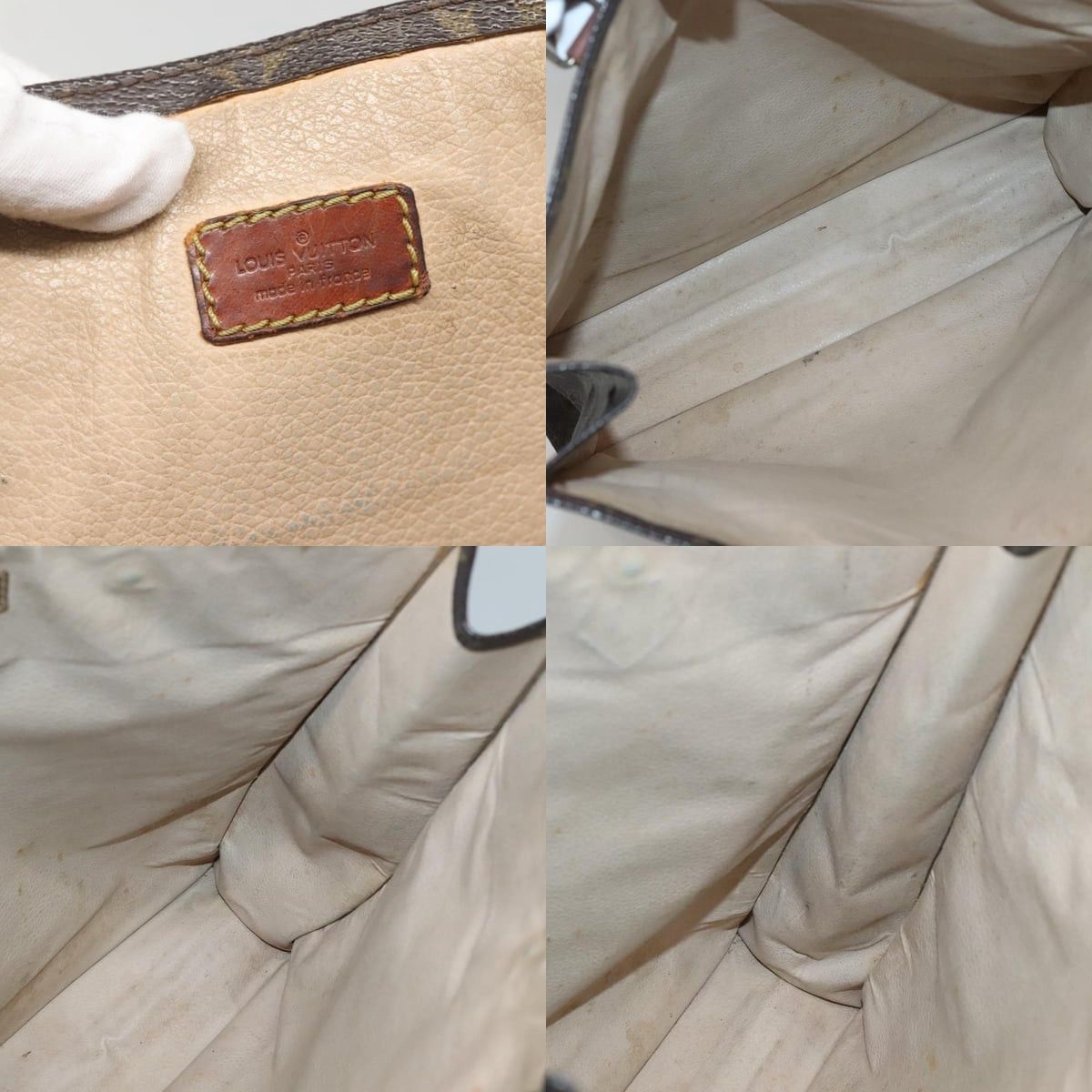 Louis Vuitton LOUIS VUITTON Monogram Sac Plat Hand Bag M51140 Size ONE SIZE - 11 Thumbnail