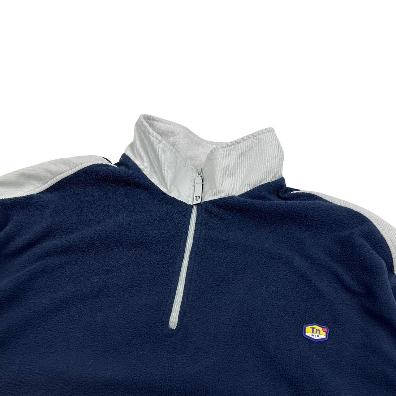Nike Vintage 2000s Nike TN 1/4 Zip Fleece Jacket - Extra Large Size US XL / EU 56 / 4 - 3 Thumbnail