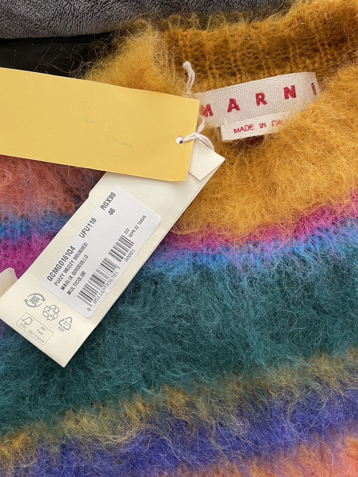 Marni Marni Mohair Sweater Size US S / EU 44-46 / 1 - 3 Thumbnail