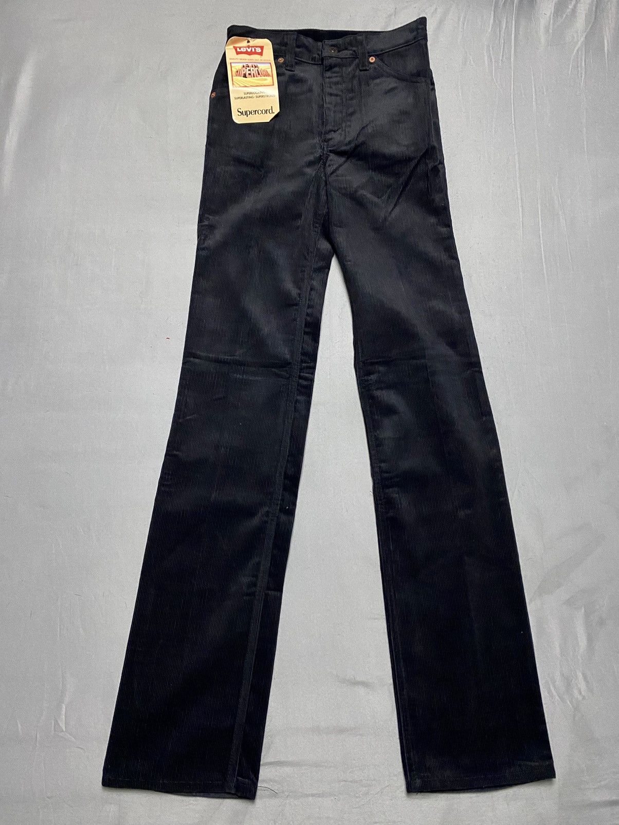 Levi's × Levi's Vintage Clothing × Vintage Women’s Jeans Levi’s 630 Velour Retro 70-s Vintage Size 28" / US 6 / IT 42 - 4 Thumbnail