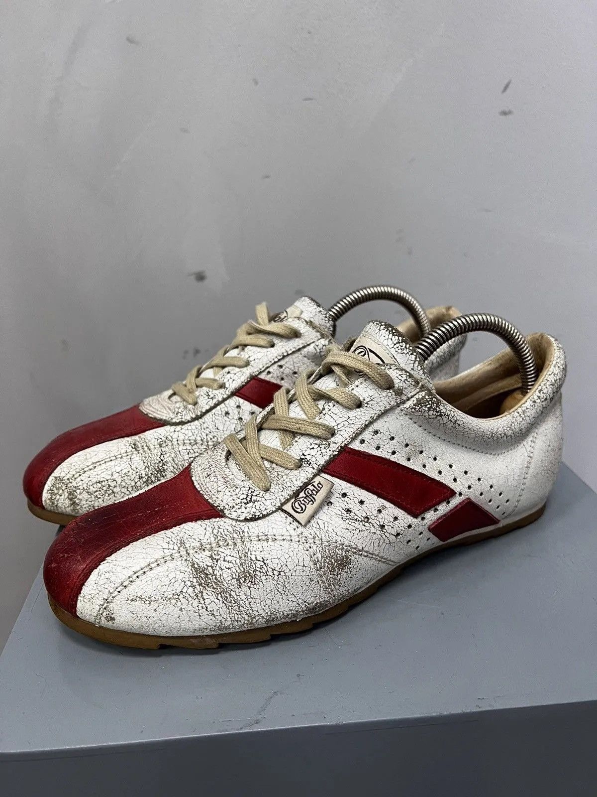 Buffalo London Archival distressed leather low guidi style buffalo y2k Size US 8 / EU 41 - 8 Thumbnail