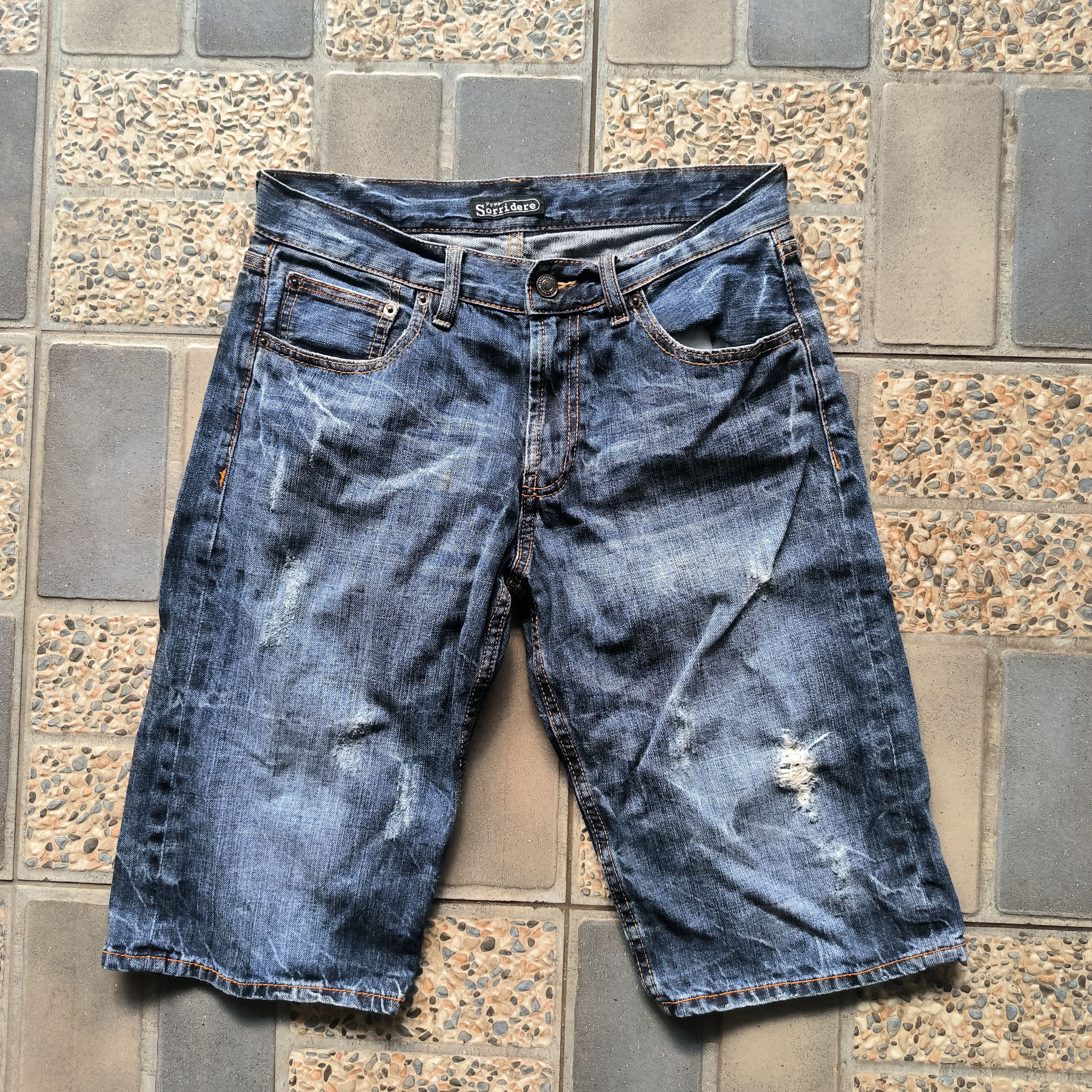 Japanese Brand Vintage 2000s Sorridere Indian Jorts Size US 30 / EU 46 - 4 Thumbnail