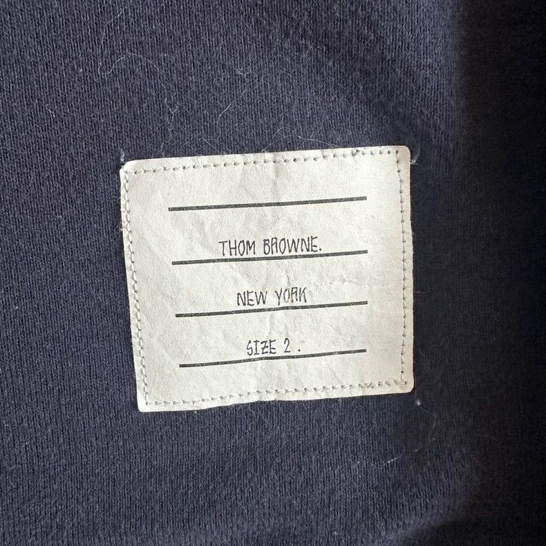 Thom Browne Thom Browne size2 Classic four stripe hoodie Size US M / EU 48-50 / 2 - 2 Thumbnail