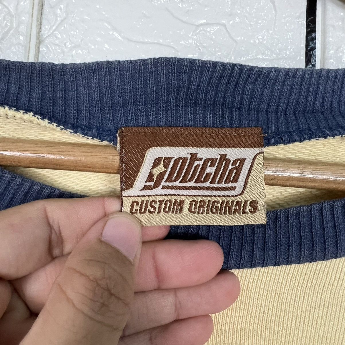 Gotcha Vintage GOTCHA Embroidered Small Logo Sweater #4194-C190 Size US M / EU 48-50 / 2 - 9 Thumbnail