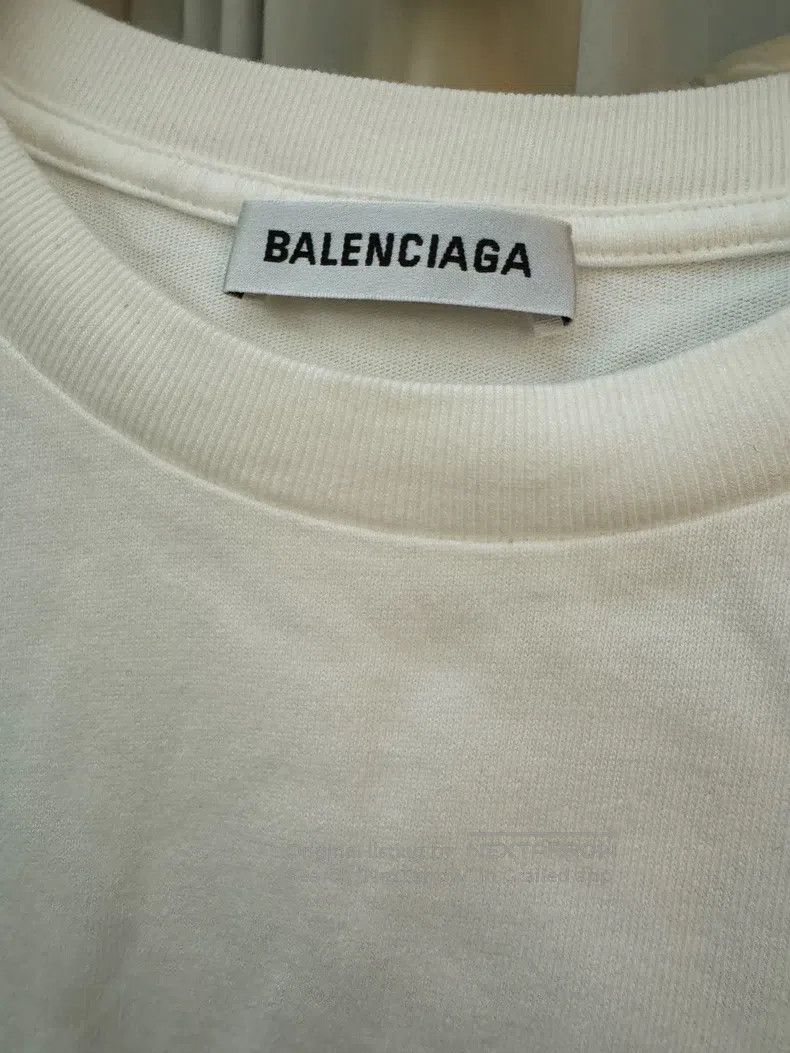 Balenciaga Balenciaga T-Shirt Wheat Crown Buckle Letter Print Logo Sh Size US S / EU 44-46 / 1 - 4 Thumbnail