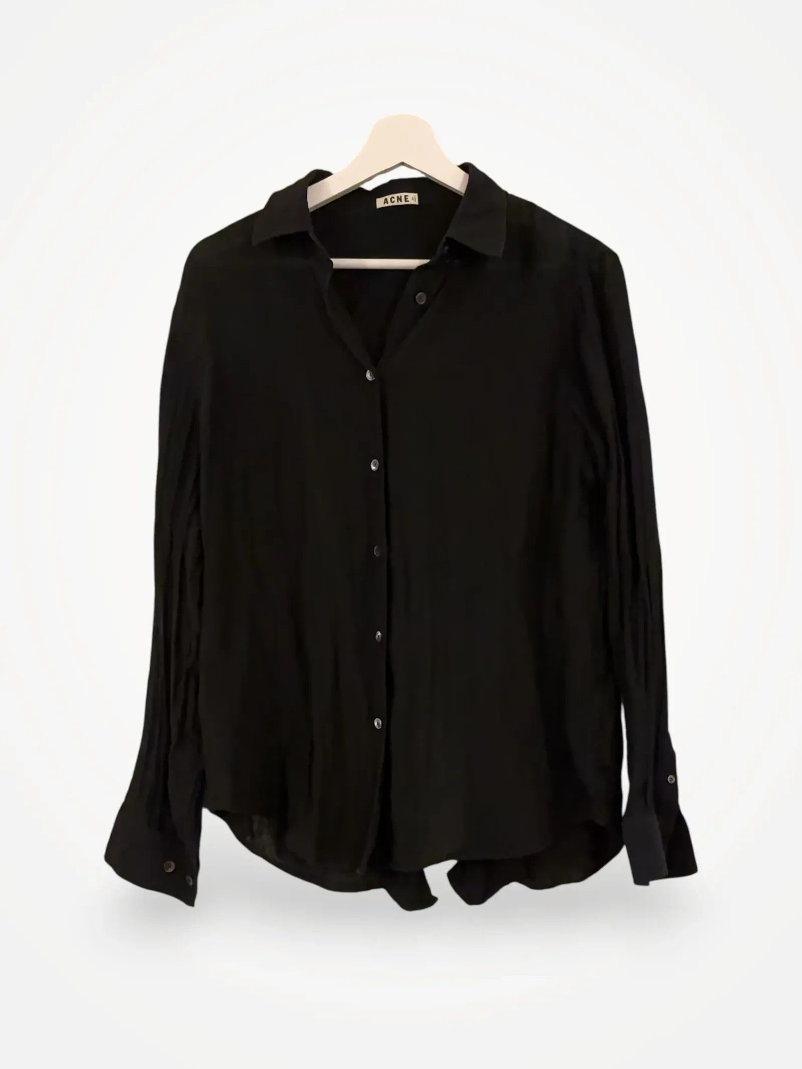Acne Studios Acne Studios Patti Dbl SI PAW13 Shirt Size XS / US 0-2 / IT 36-38 - 1 Thumbnail