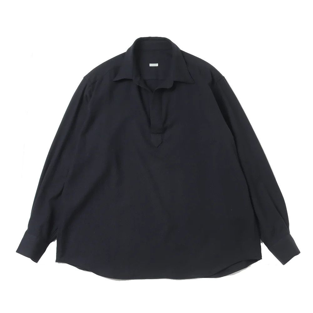 A.PRESSE Wool Skipper Shirt Size US XL / EU 56 / 4 - 1 Thumbnail