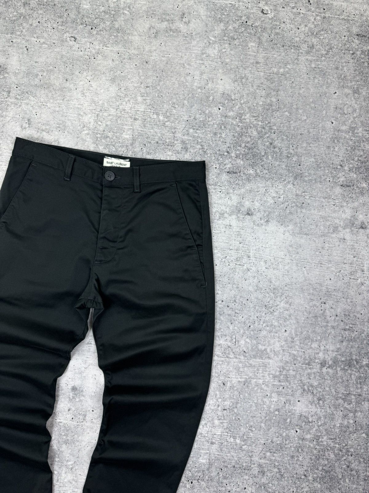 Saint Laurent Paris Vintage Saint Laurent Paris Classic Cropped Pants Trousers Size US 30 / EU 46 - 3 Thumbnail