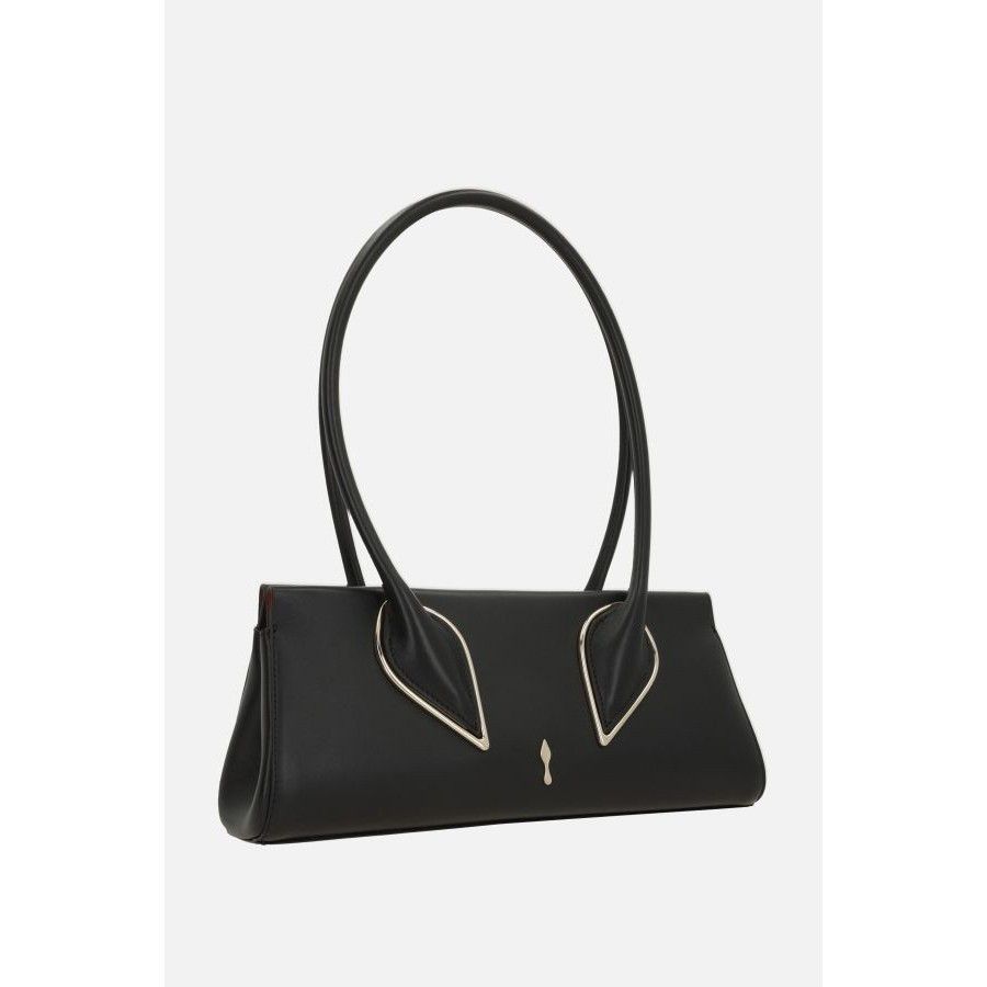 Christian Louboutin CHRISTIAN LOUBOUTIN Venus Black Leather Shoulder Bag New & A Size ONE SIZE - 2 Thumbnail