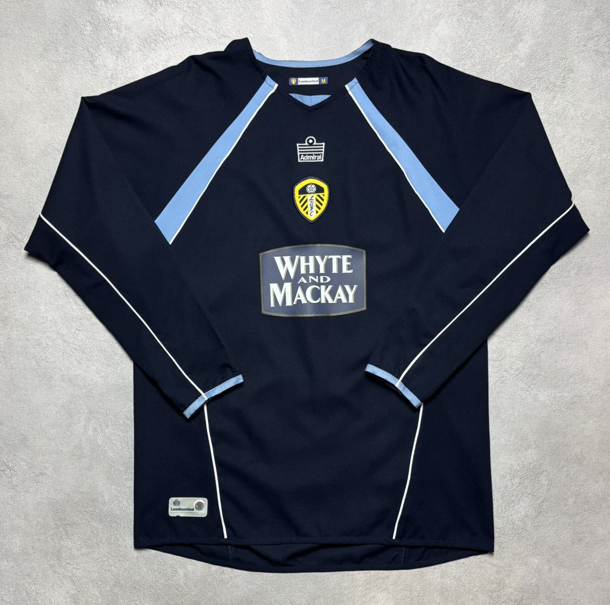 Vintage Leeds United 2005 2006 Away Shirt Jersey Long Sleeve Admiral Size US M / EU 48-50 / 2 - 1 Thumbnail