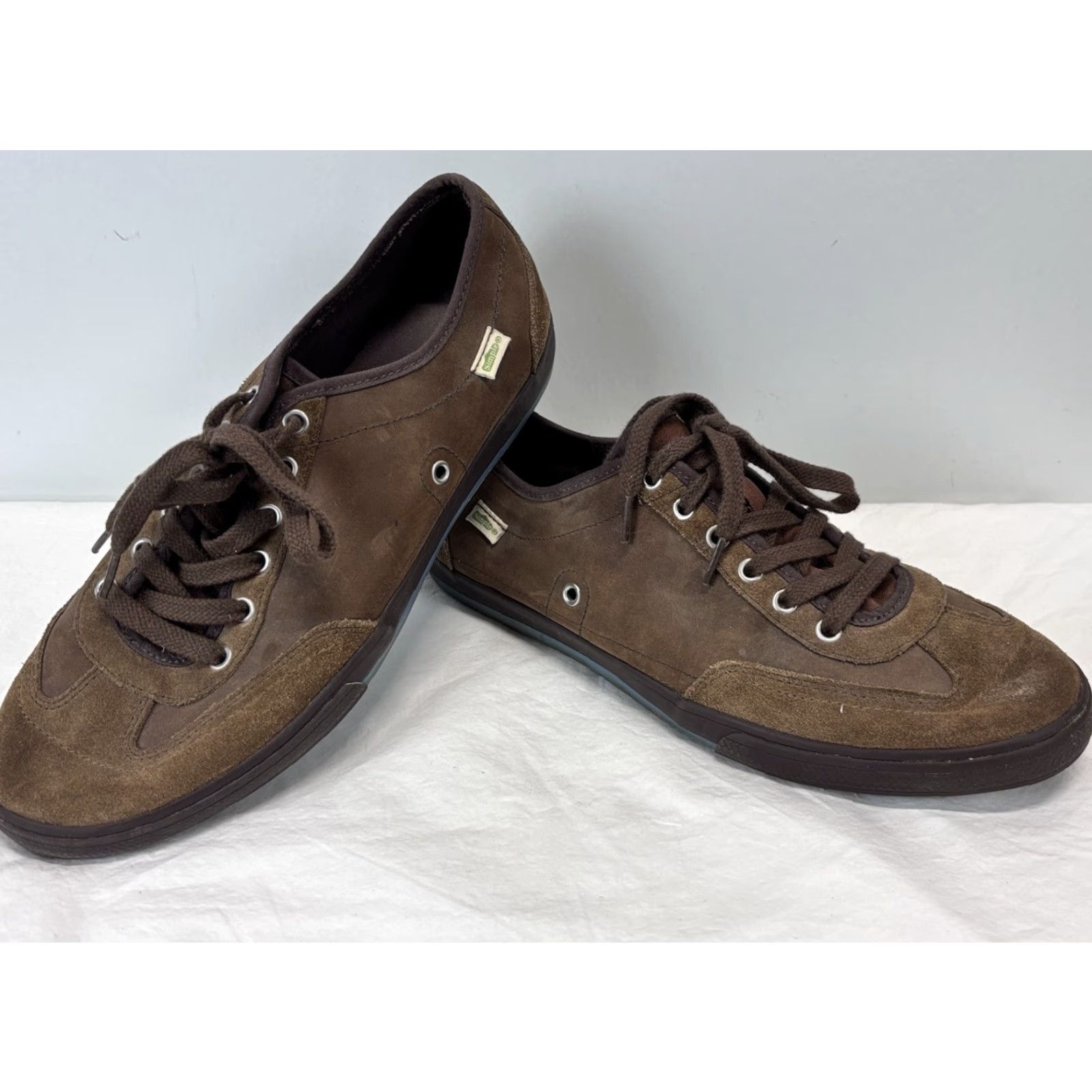 Vintage VINTAGE Simple Eco Men's Sneakers Casual Lace Up Sz 13 Brown Outdoor Fabric Skateboarding Size US 13 / EU 46 - 2 Thumbnail