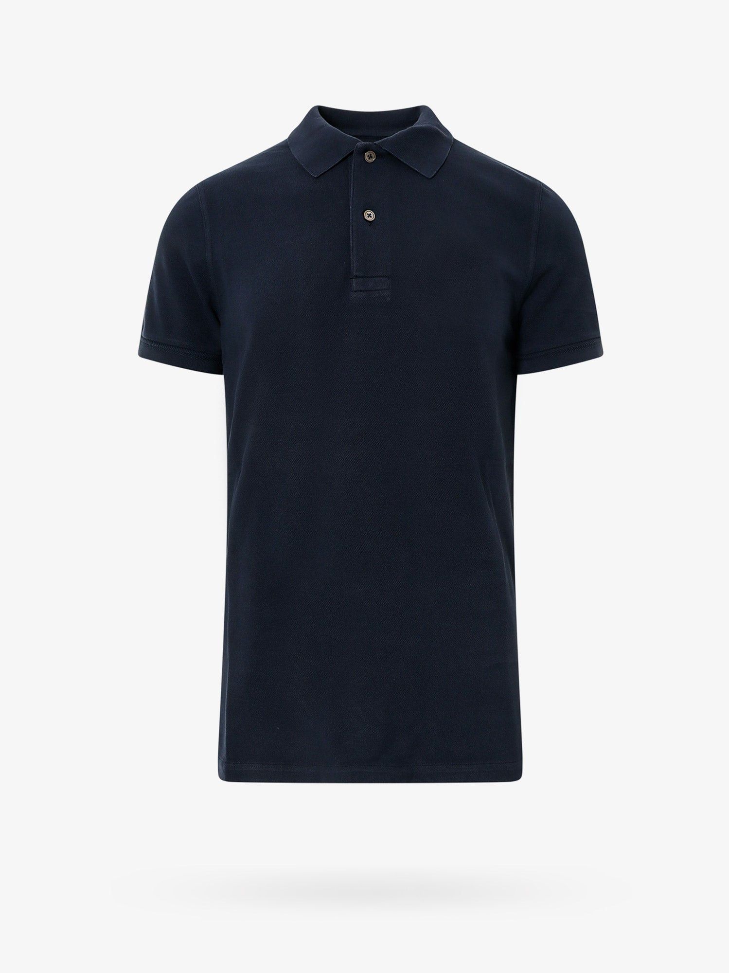 image of Tom Ford Polo Shirt Man Blue Polo Shirts, Men's (Size 2XL)