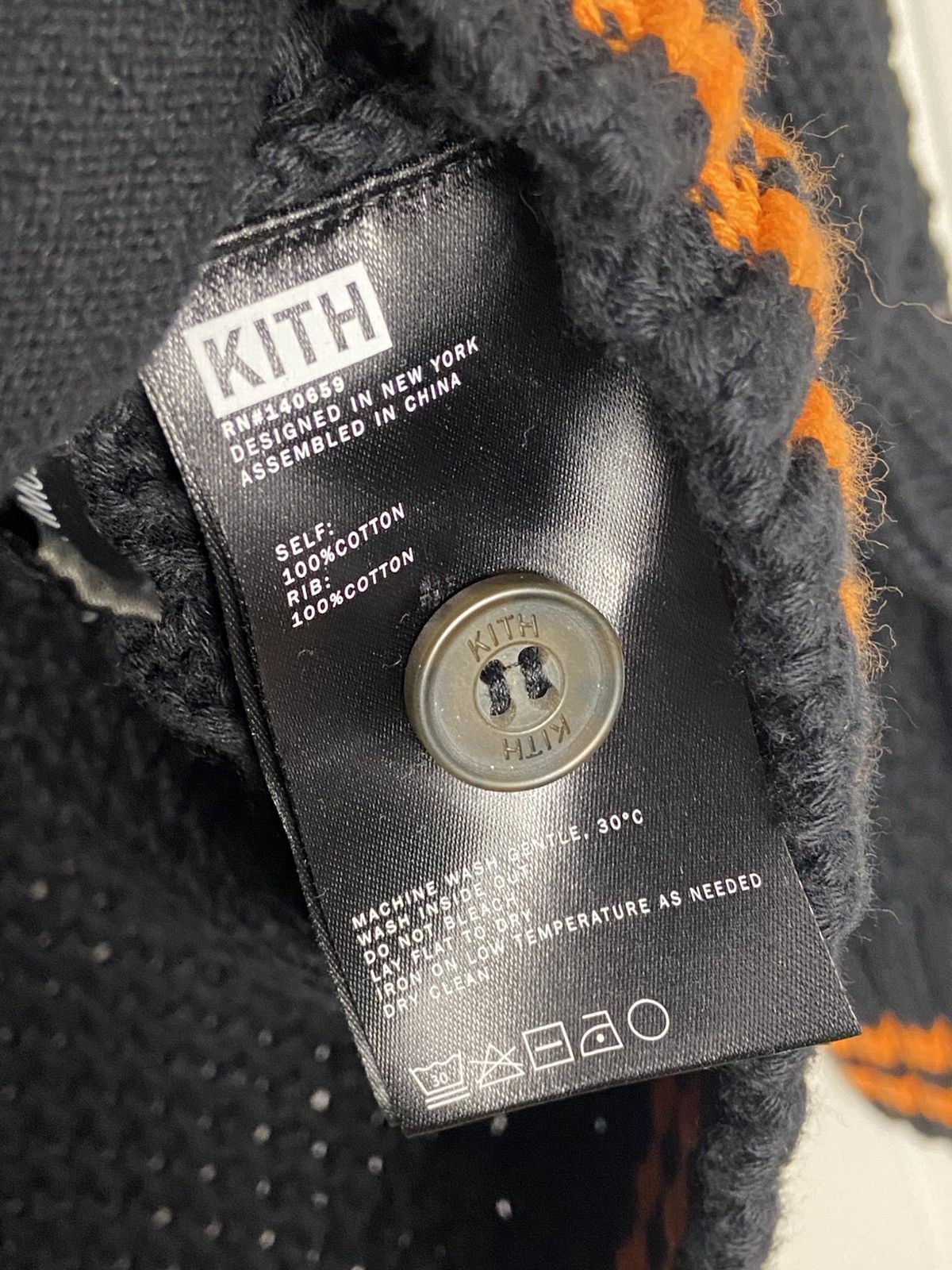 Kith New Kith X Knicks Combo Cardigan Black size S Size US S / EU 44-46 / 1 - 7 Thumbnail