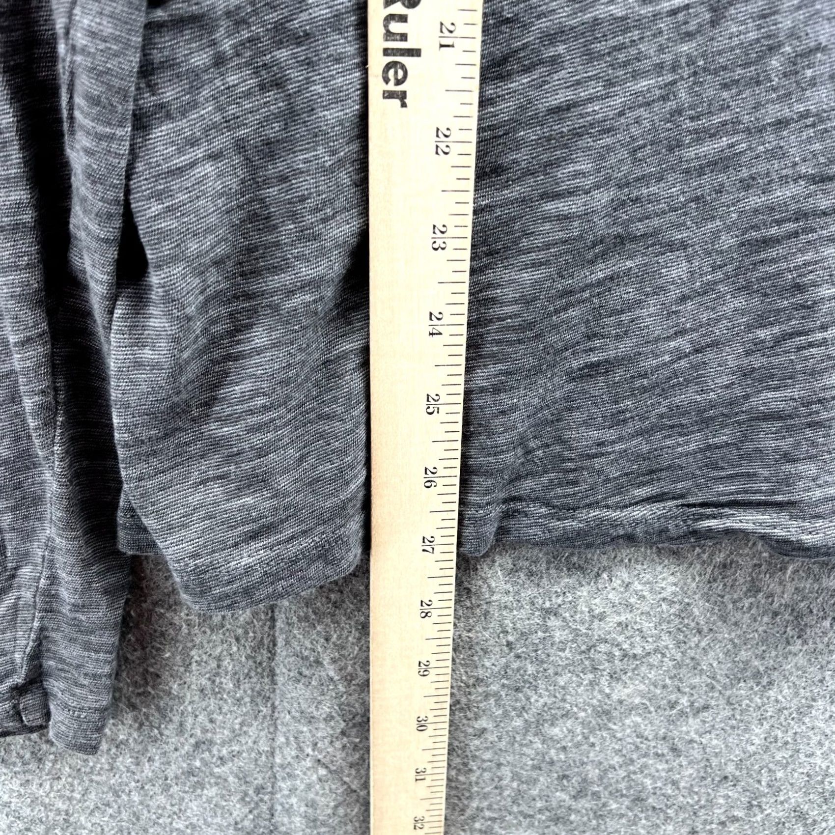 Bonobos Bonobos Shirt Men Medium Heather Gray Henley Fleece Cotton Logo Pullover Shirt Sweatshirt Size US M / EU 48-50 / 2 - 6 Thumbnail