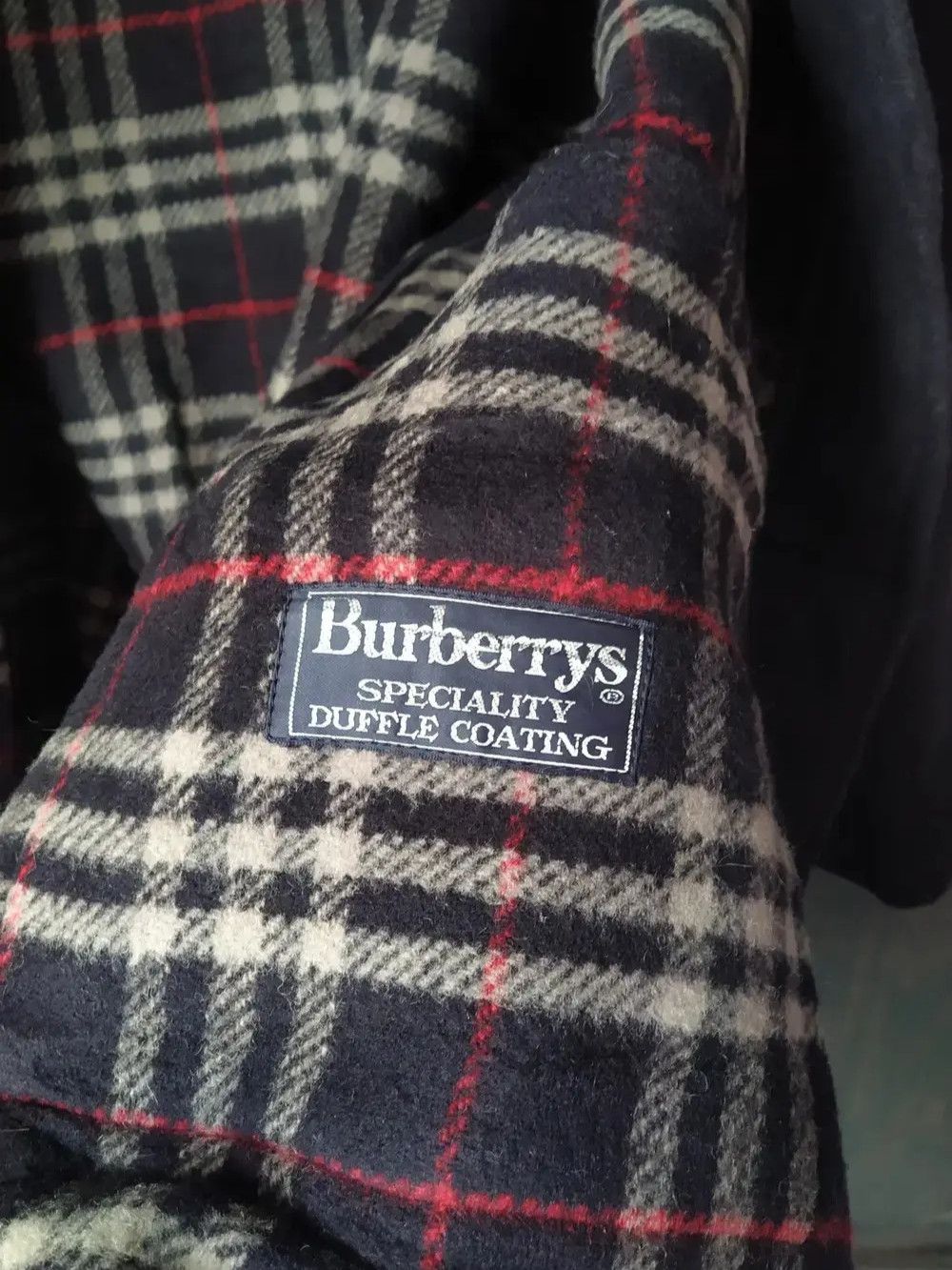 Burberry Burberry's England Duffle Coat Full Plaid Lining Wool Toggle Size US XL / EU 56 / 4 - 9 Thumbnail