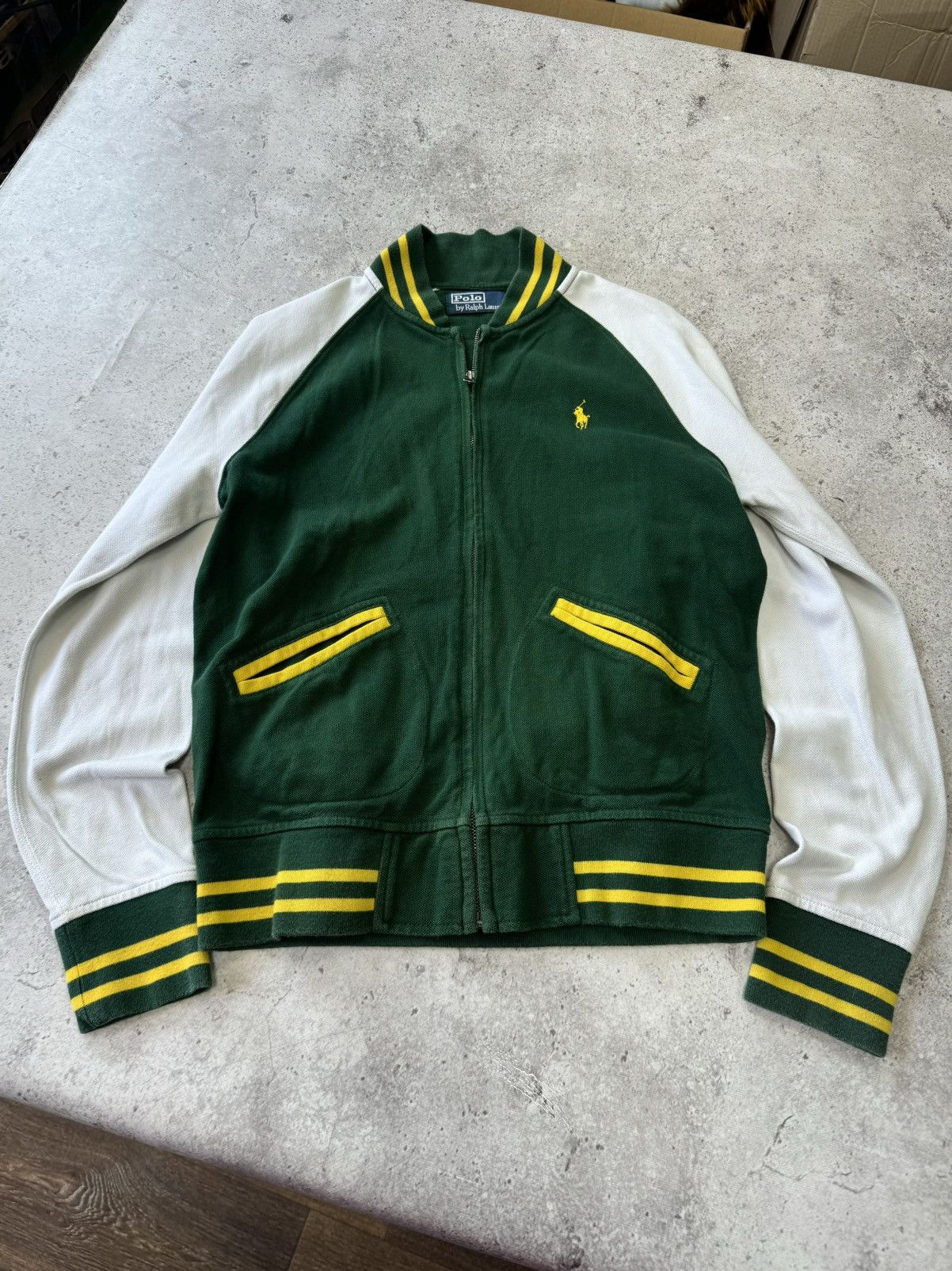 Polo Ralph Lauren Vintage Bomber Sweater