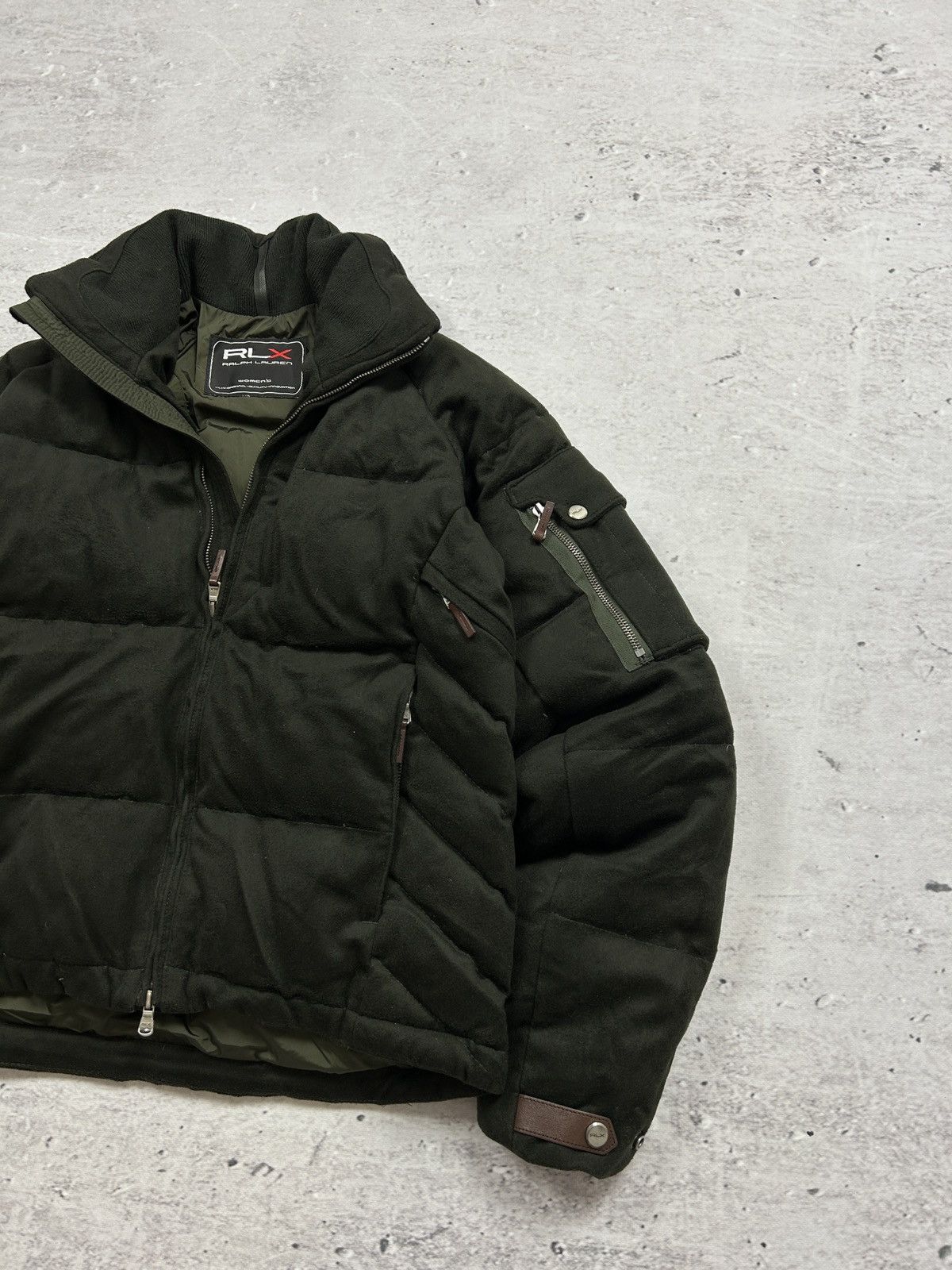 RLX Ralph Lauren × Ralph Lauren × Vintage 🔥VINTAGE RALPH LAUREN RLX HEAVYWEIGHT PADDED WOOL JACKET🔥 Size S / US 4 / IT 40 - 3 Thumbnail