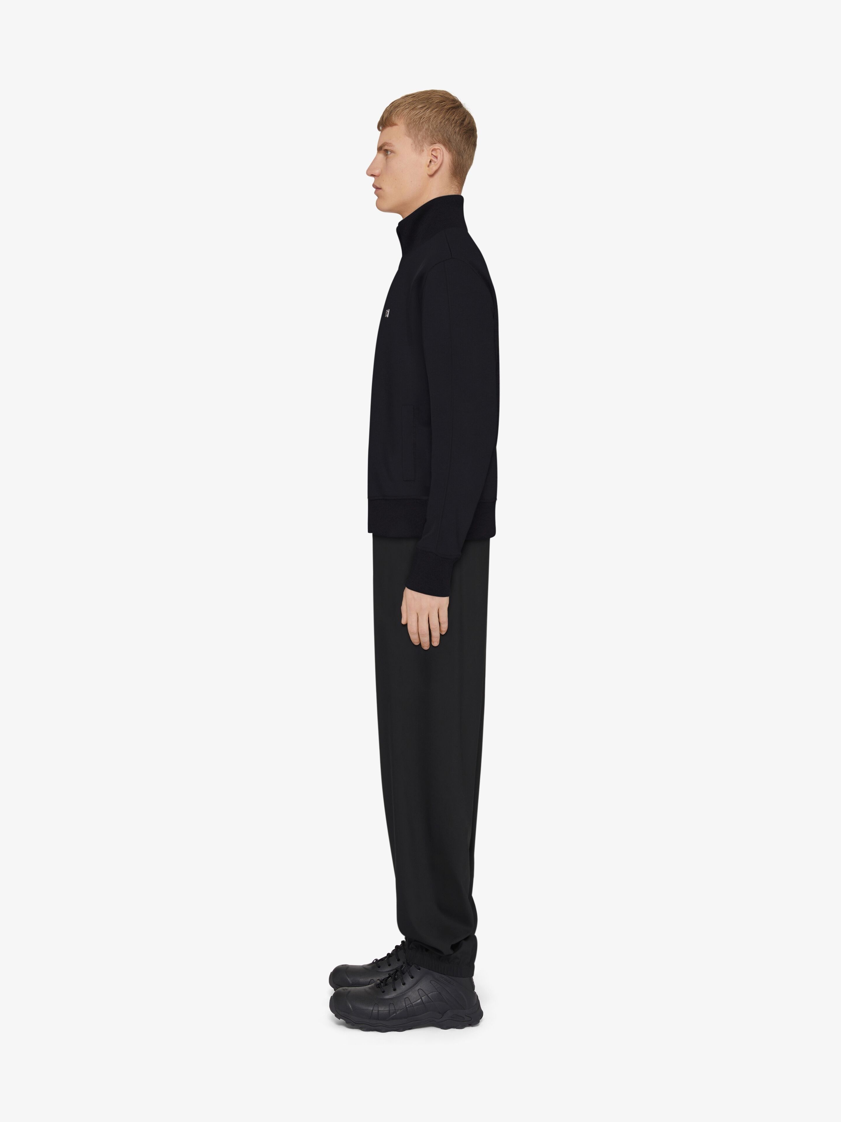 Givenchy o1w1db10925 Simple Tracksuit Jacket in Black Size US XS / EU 42 / 0 - 3 Thumbnail