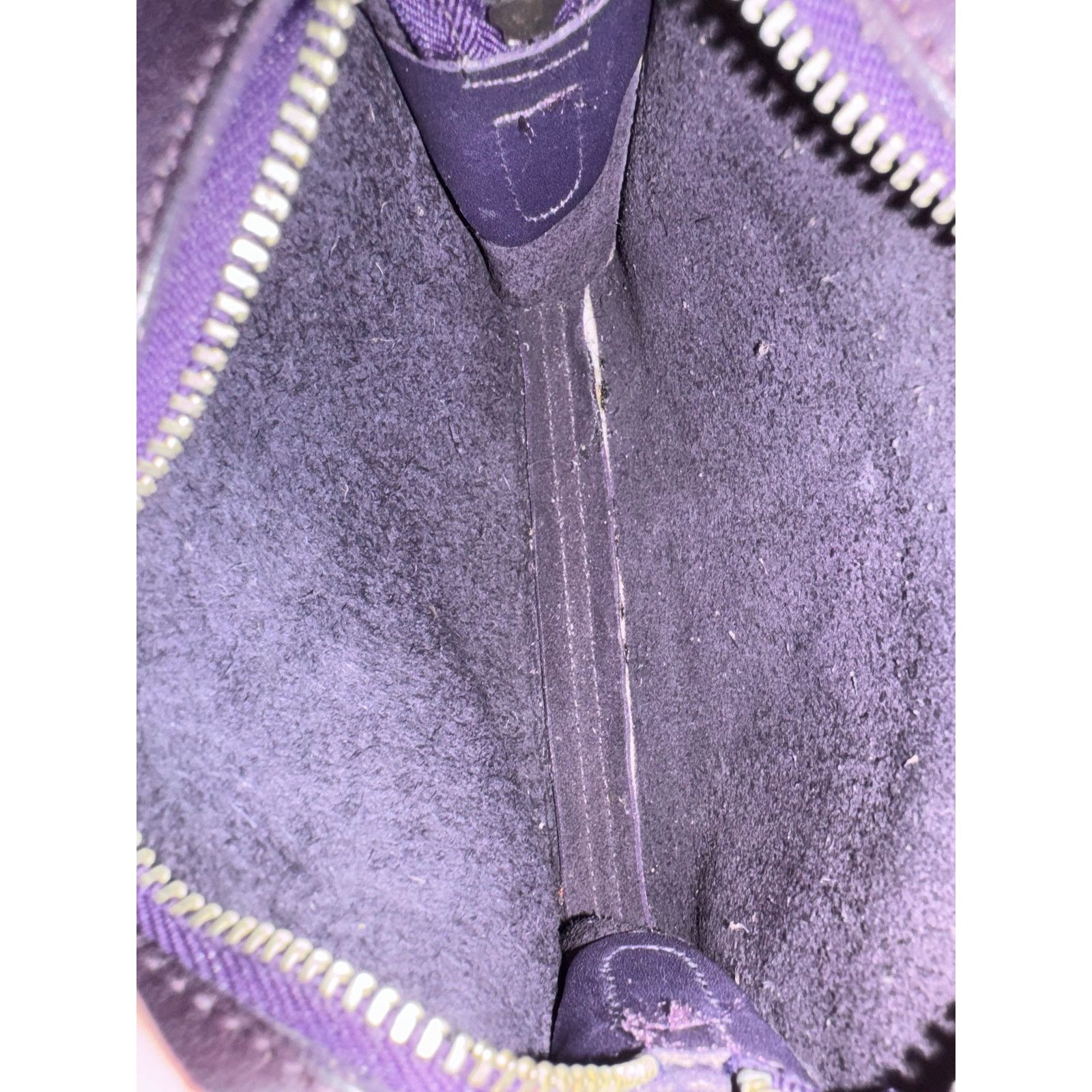 Coach RARE Vintage Coach Abbie Zip Crossbody – Dark Purple Leather Size ONE SIZE - 5 Thumbnail
