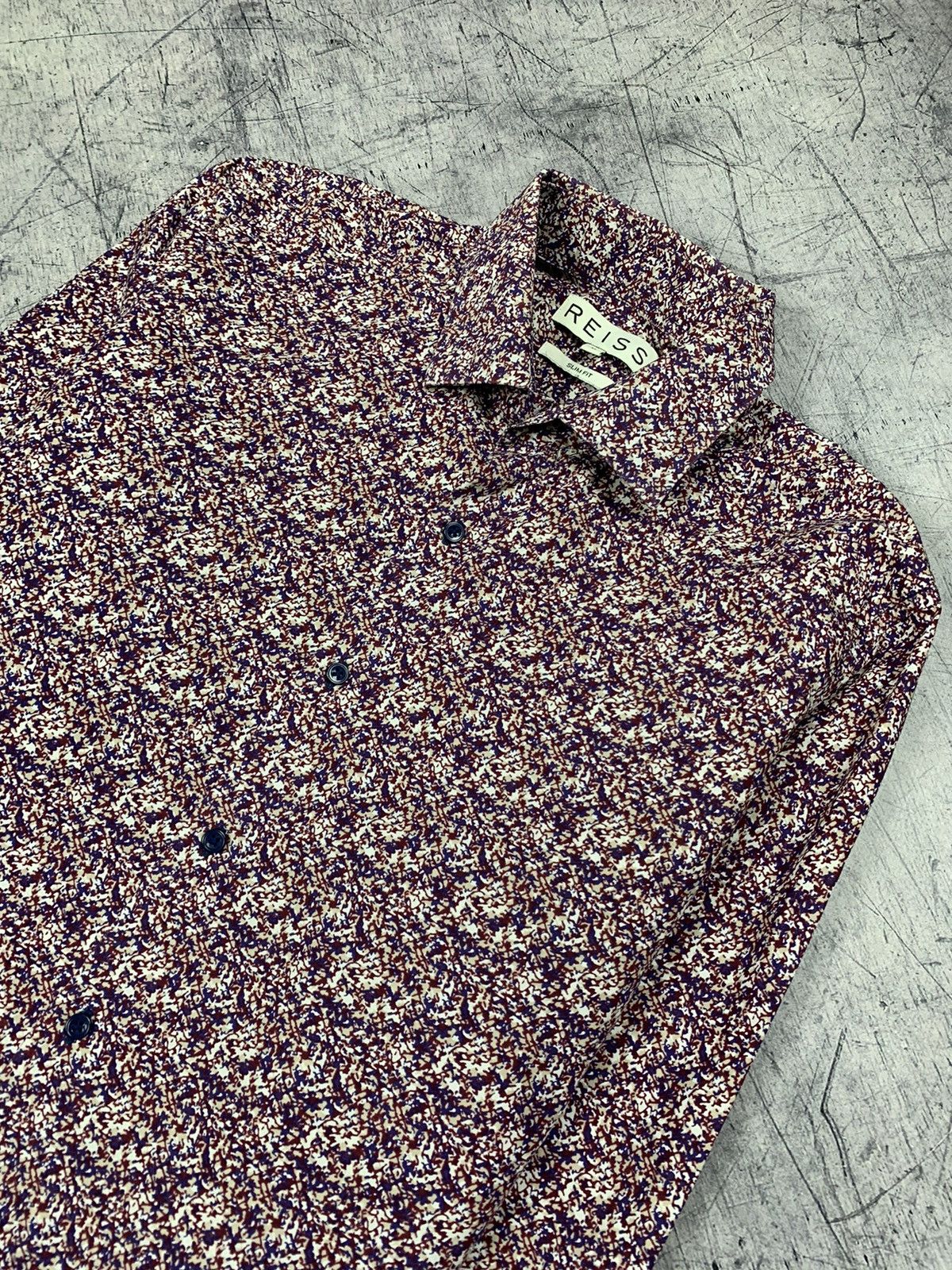 Reiss Reiss Paisley Shirt Long Sleeve Buttons Ups Size Size US M / EU 48-50 / 2 - 4 Thumbnail