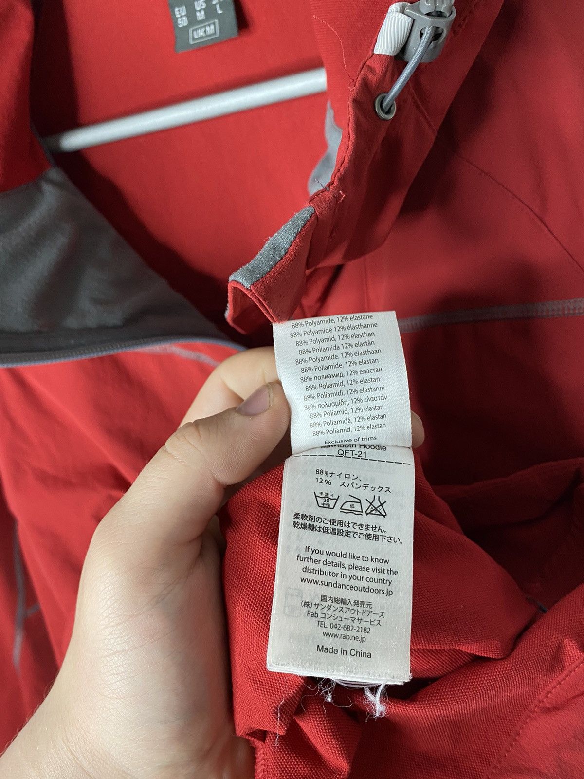 Rab 🔥RAB Outdoor Sawtooth Hoodie Full Zip Jacket Hiking 🔥 Size US M / EU 48-50 / 2 - 13 Thumbnail