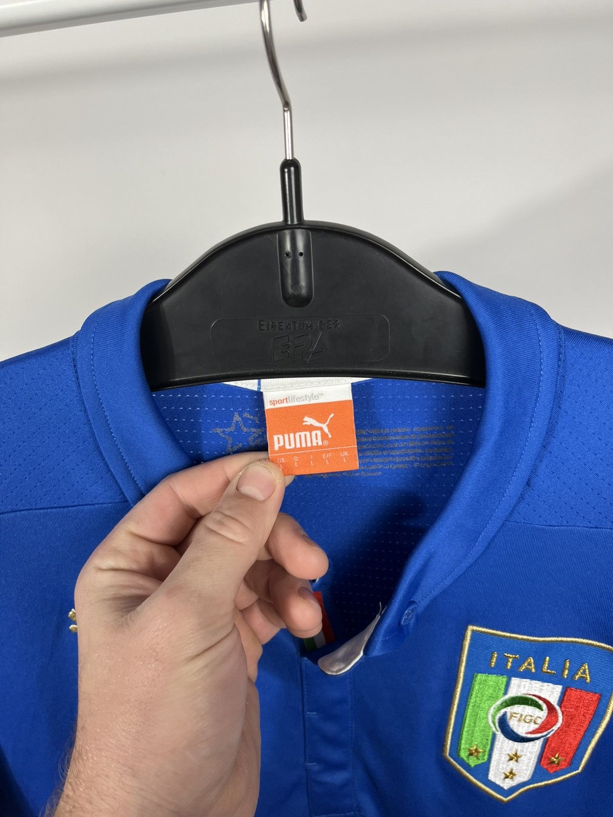 Puma Puma Italy National Team Blue Football Soccer Jersey Size L Size US L / EU 52-54 / 3 - 4 Thumbnail