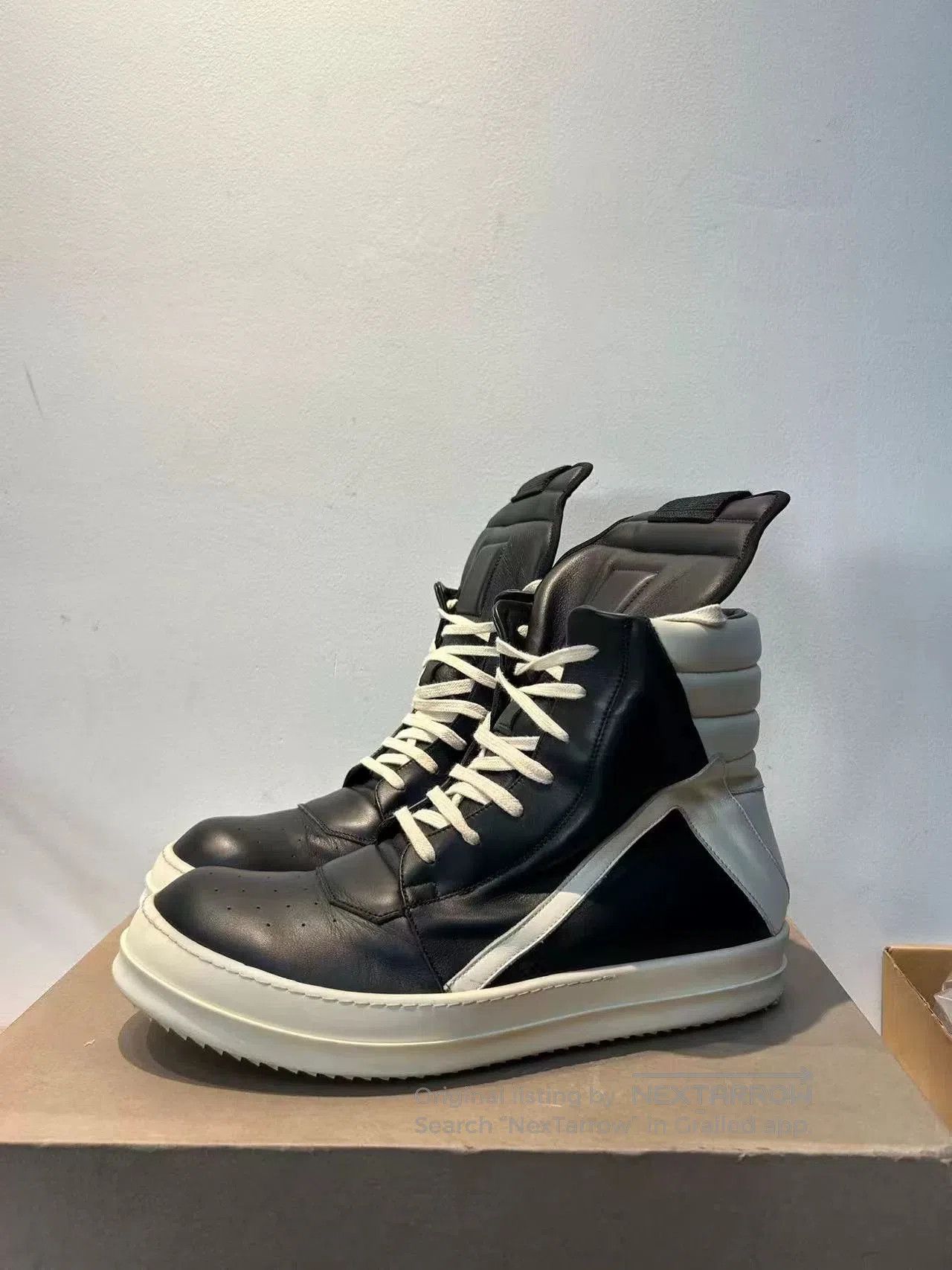 Rick Owens Rick Owens Triangle Sneakers Size 44. Size US 10 / EU 43 - 2 Thumbnail