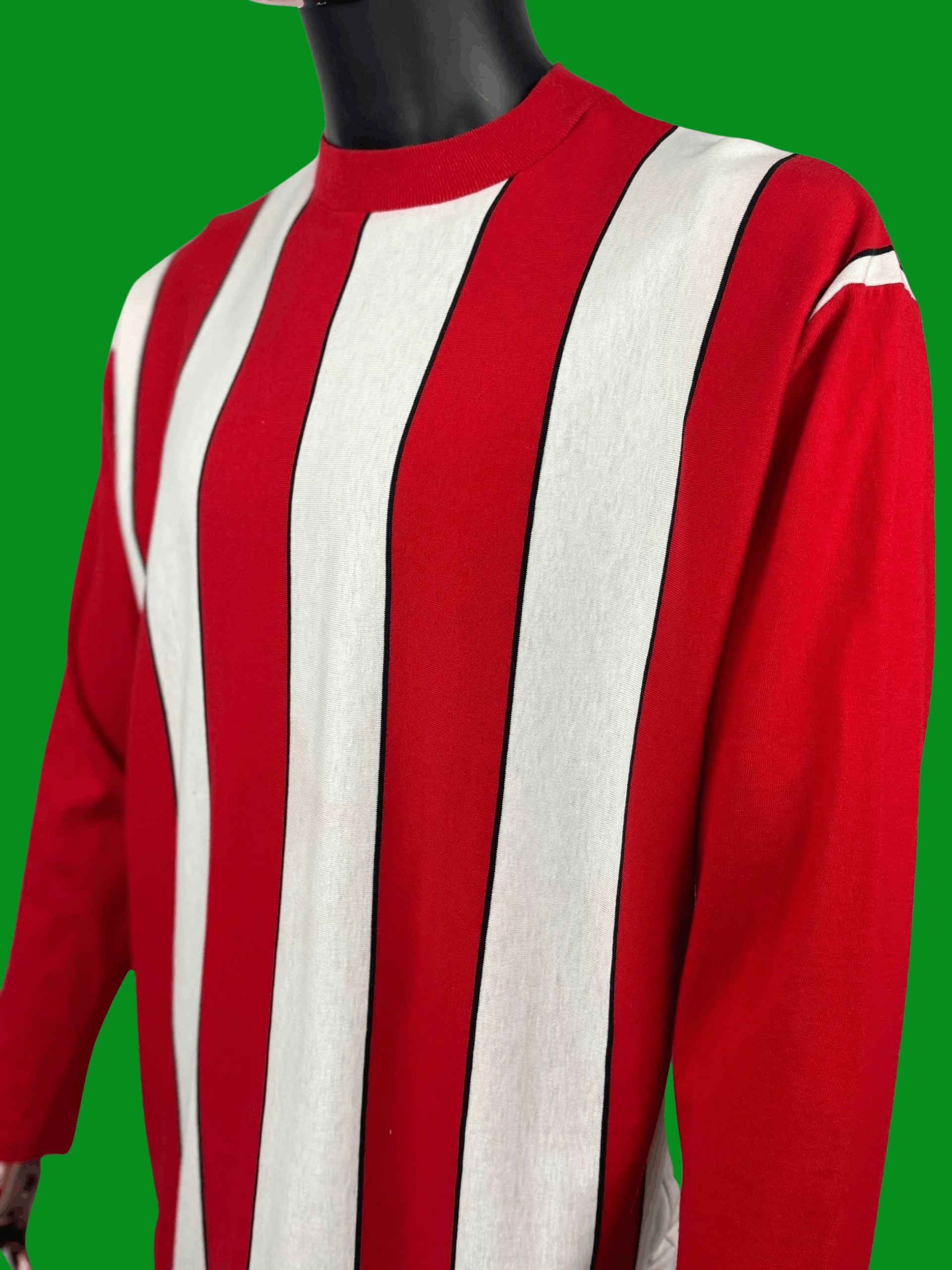 Marithe + Francois Girbaud VTG Marithé + François Girbaud Striped Long Sleeve Size US L / EU 52-54 / 3 - 1 Thumbnail