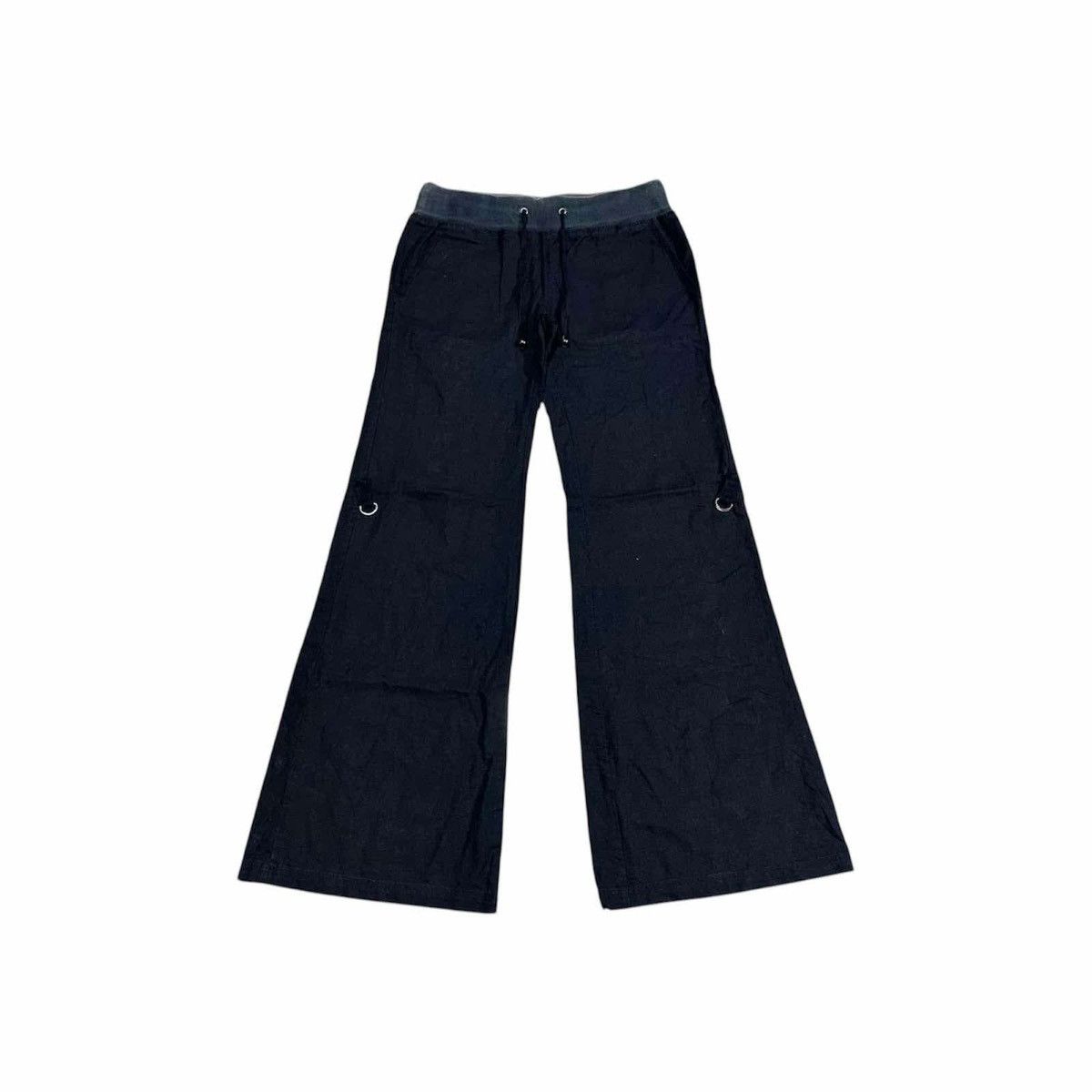 If Six Was Nine × Japanese Brand × Le Grande Bleu (L.G.B.) 🔥Sick Y2K Japanese Brand G.O.A Style Flared Pants Black Size US 30 / EU 46 - 1 Thumbnail