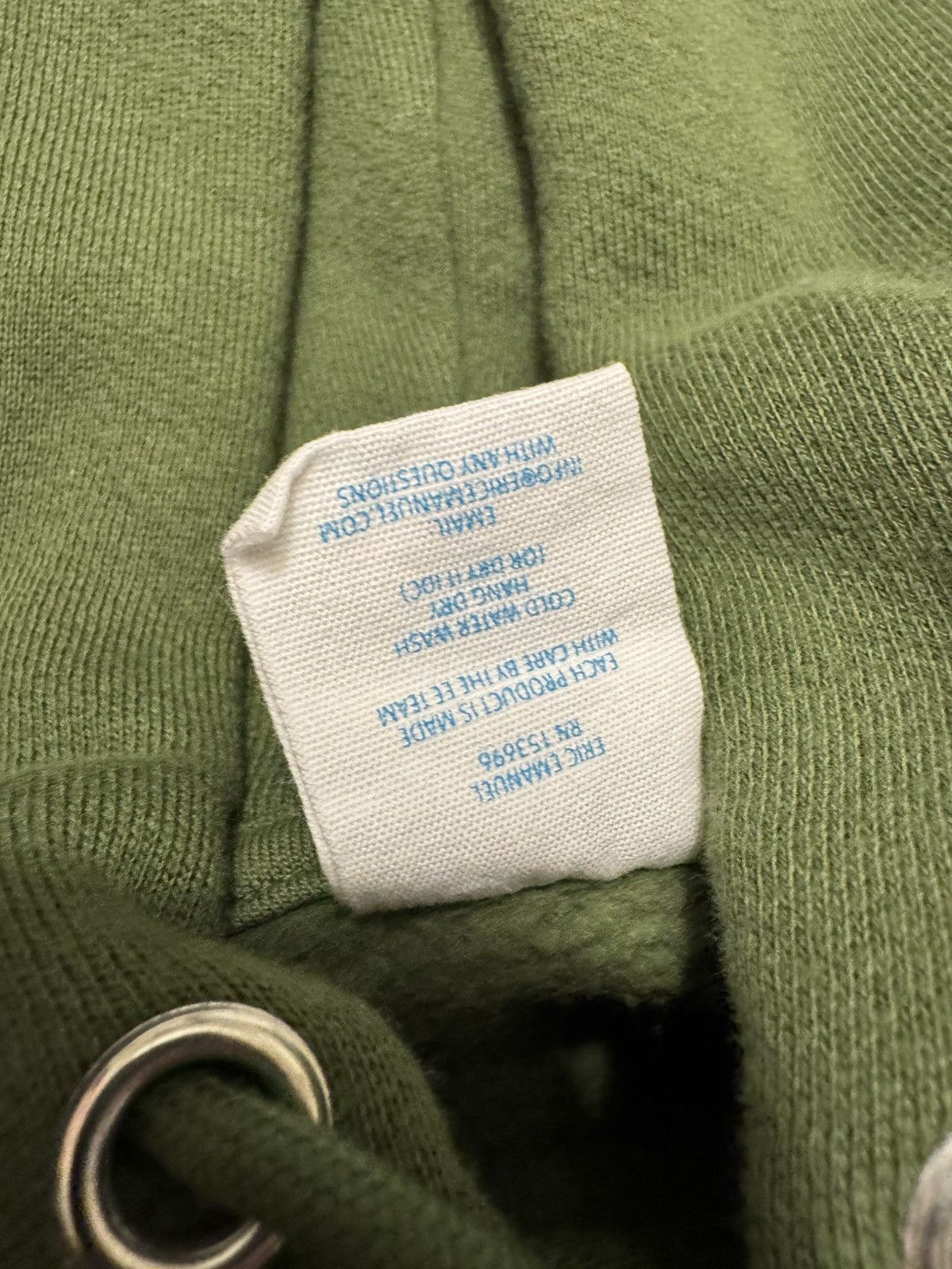 Eric Emanuel EE Eric Emanuel basic hoodie green-size XXL Size US XXL / EU 58 / 5 - 7 Thumbnail