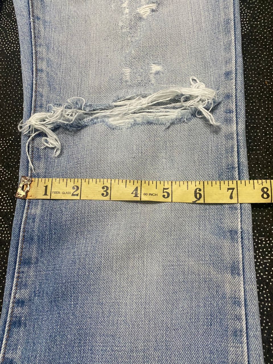 Edwin 💥FLARE💥VINTAGE EDWIN DISTRESSED DENIM JEANS Size US 29 - 3 Thumbnail