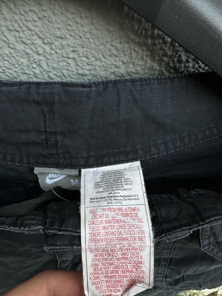 Nike × Vintage Vintage Nike Cargo Shorts Navy Size M Size US 34 / EU 50 - 5 Thumbnail