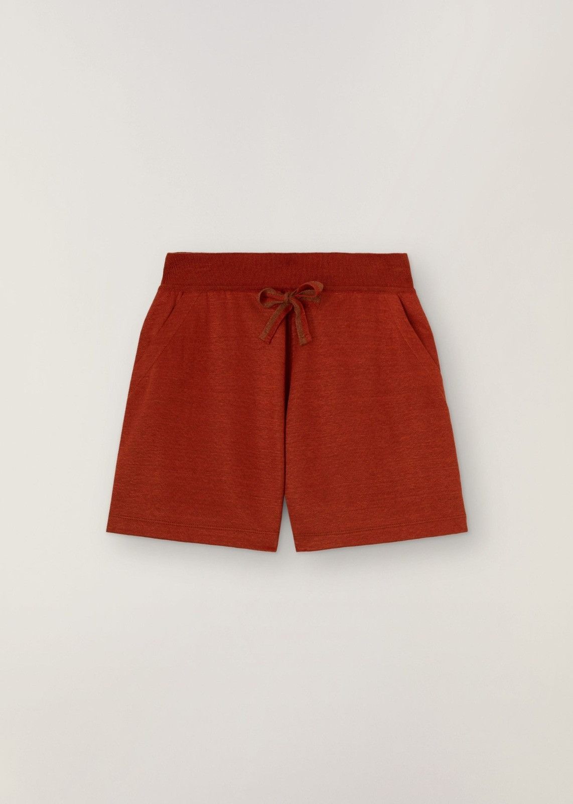 Loro Piana o1srvl11e0924 Princeton Linen Shorts in Red Size 27" / US 4 / IT 40 - 1 Thumbnail