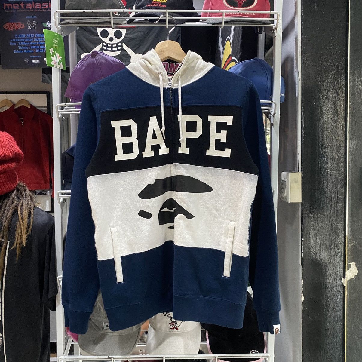 Bape Bape City Camo Ape Face Full Zip Hoodies Size S / US 4 / IT 40 - 2 Thumbnail