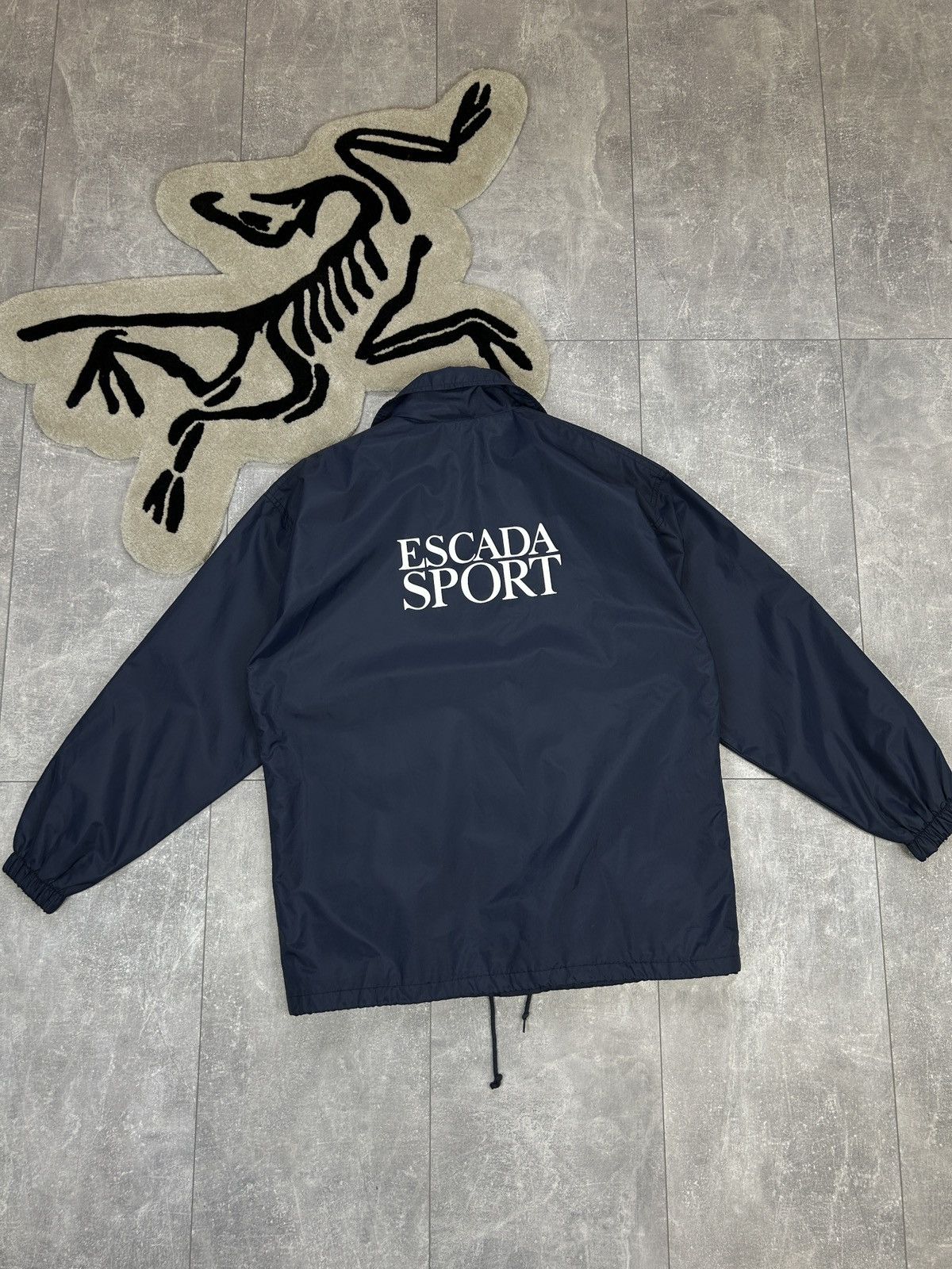 Escada × Escada Sport × Vintage Mens Vintage Escada Sport Coach jacket luxury rare big logo Size US M / EU 48-50 / 2 - 16 Thumbnail