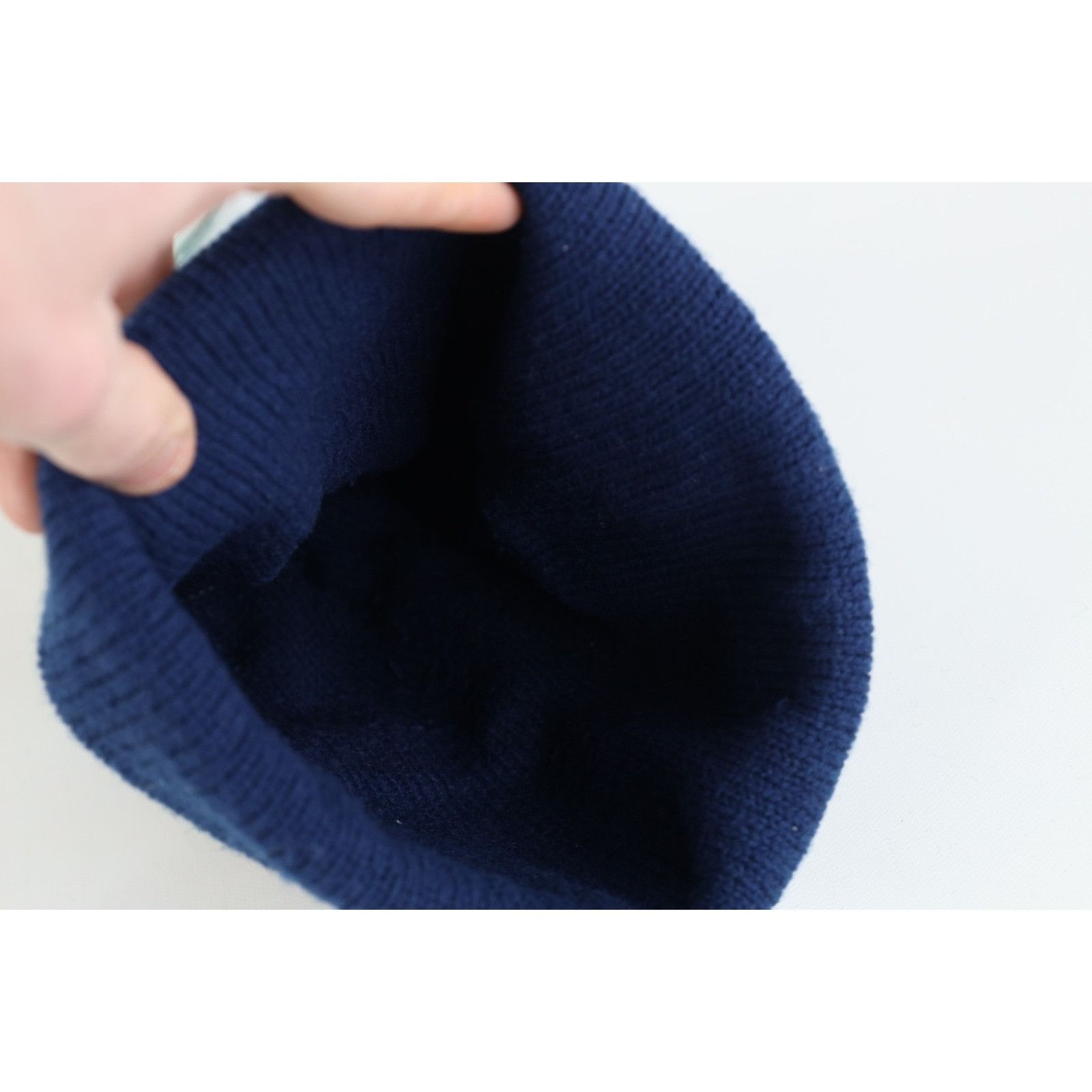 Vintage Vintage 90s University of Michigan Winter Knit Beanie Size ONE SIZE - 7 Thumbnail