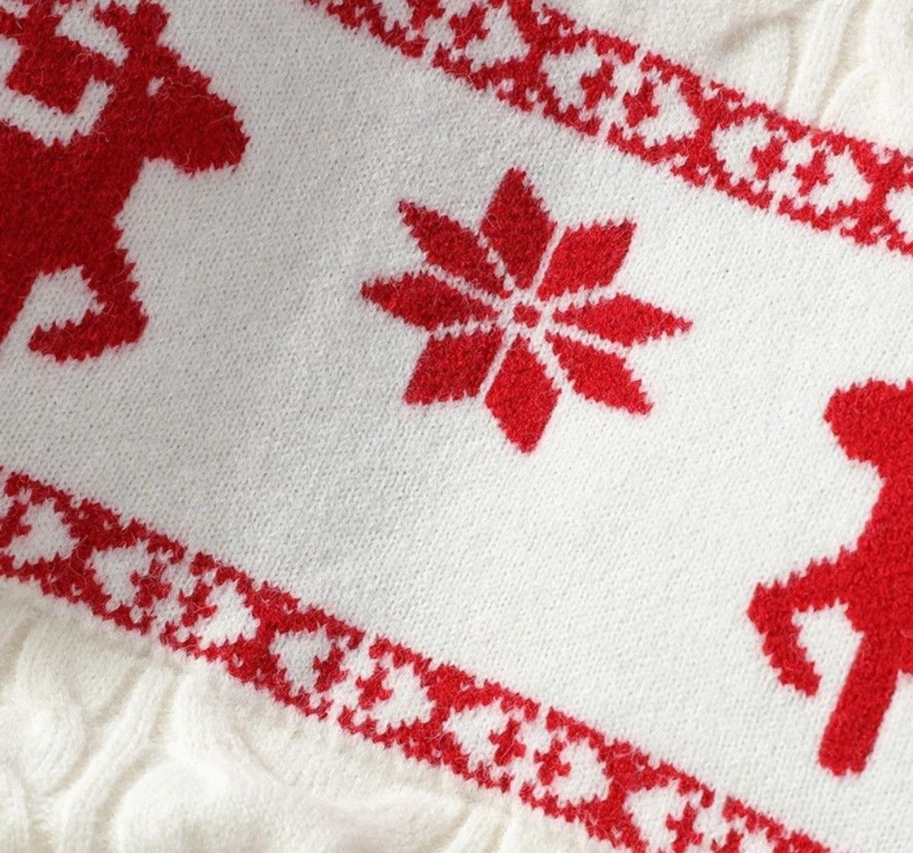Japanese Brand × Vintage Cashmere Christmas Deer Warm Winter Sweater Size US M / EU 48-50 / 2 - 5 Thumbnail