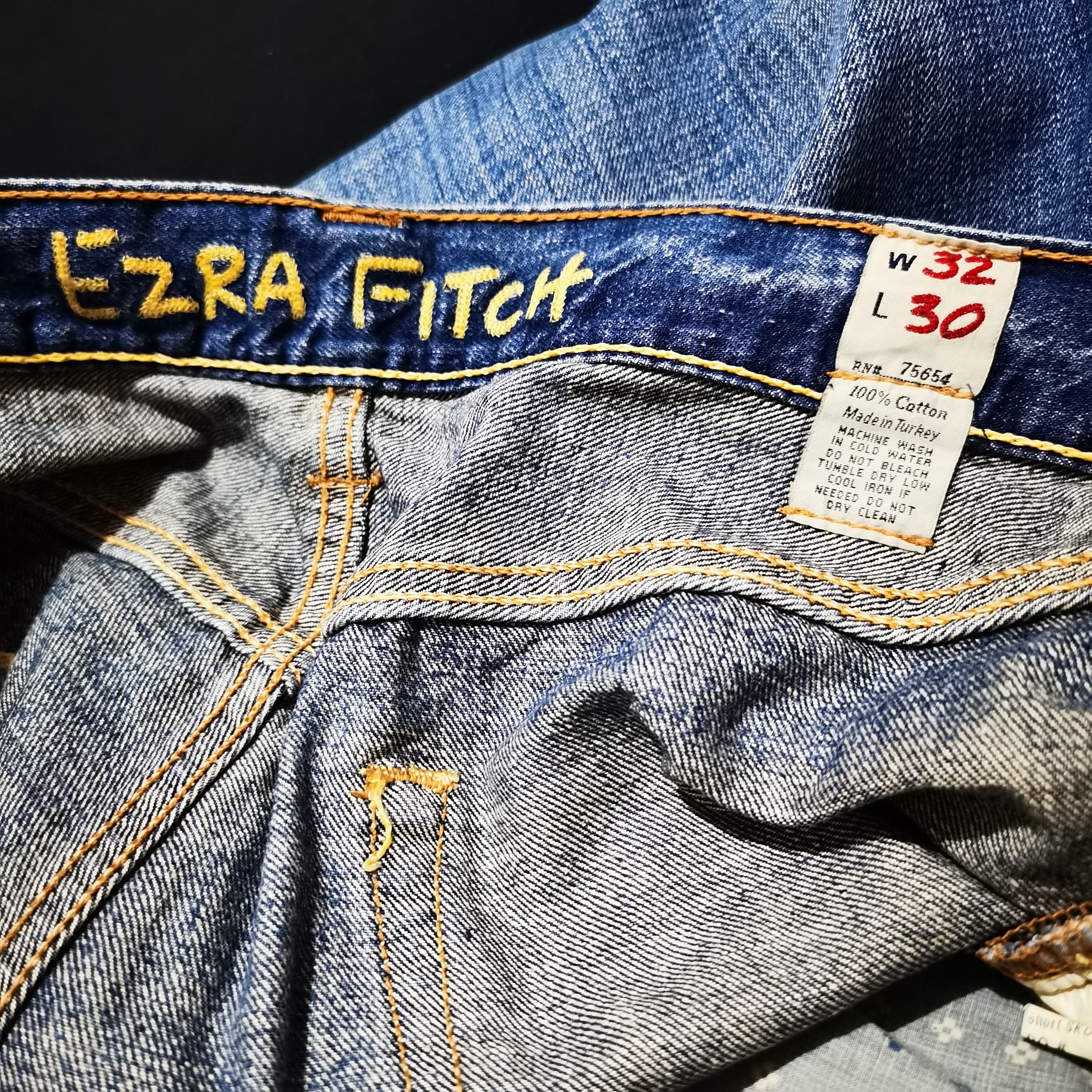 Other Distressed Denim Long Pants by Ezra Fitch Size US 36 / EU 52 - 8 Thumbnail
