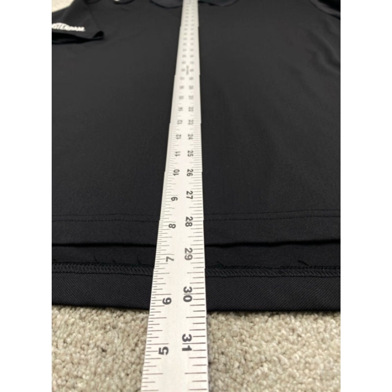 Adidas Adidas Golf Polo Shirt L Mens Black Short Sleeve Logo 6063 90s Event Athletic Polo Shirt adidas Golf Polo Size US L / EU 52-54 / 3 - 7 Thumbnail
