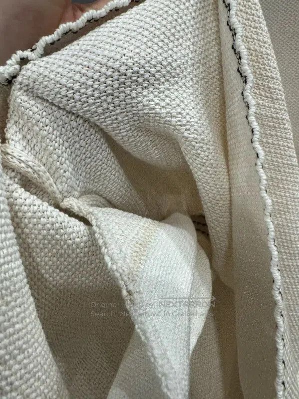 Chanel Chanel White Cotton Women's Dress . Size L / US 10 / IT 46 - 4 Thumbnail