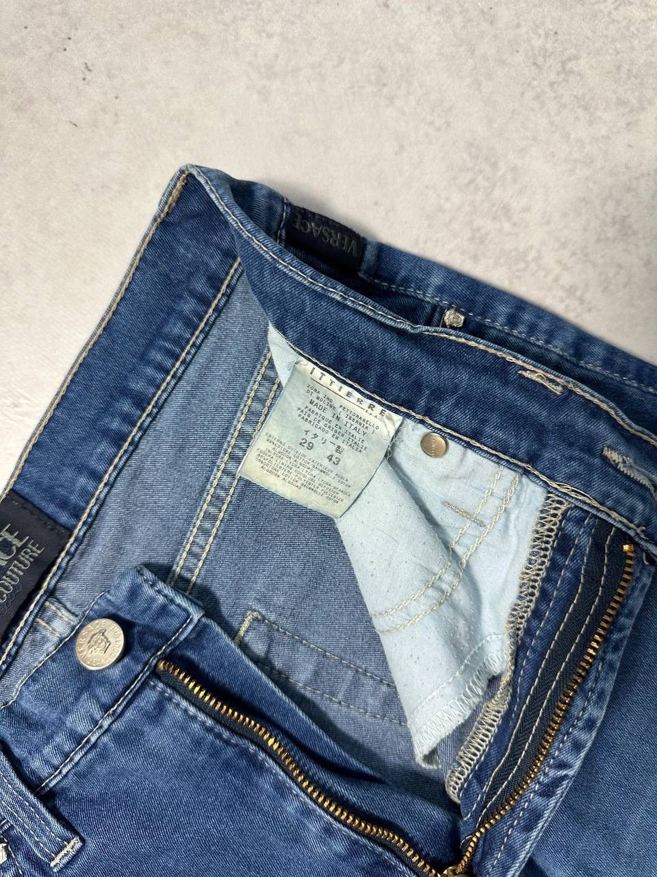 Versace × Vintage Vintage Versace Medusa Baggy Pants 29 Size US 29 - 6 Thumbnail